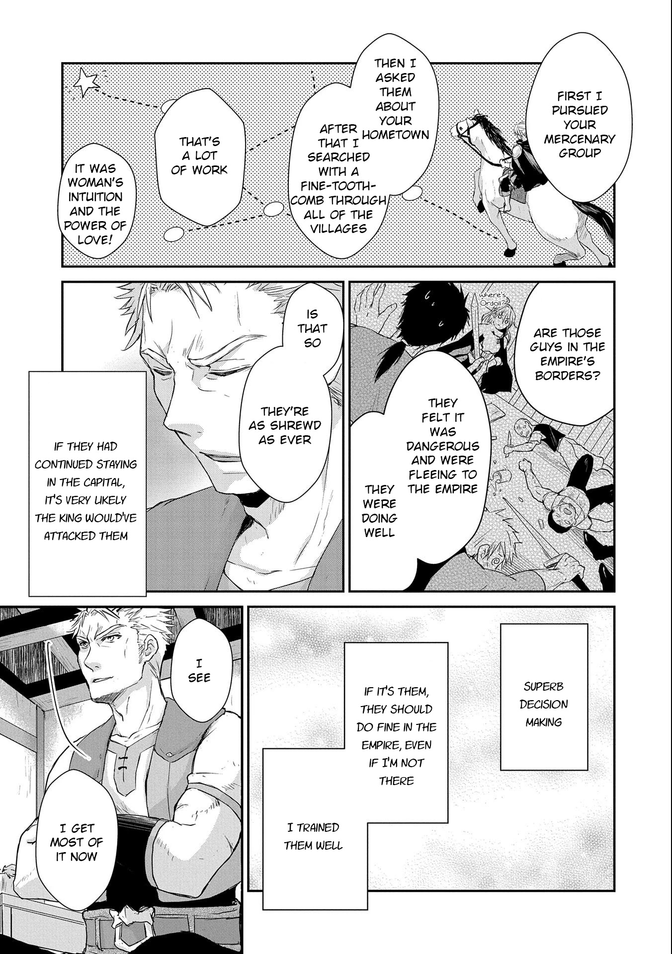 Senki to Yobareta Otoko, Ouke ni Ansatsu Saretara Musume wo Hiroi, Issho ni Slow Life wo Hajimeru Chapter 4 page 21 - Chapter 4