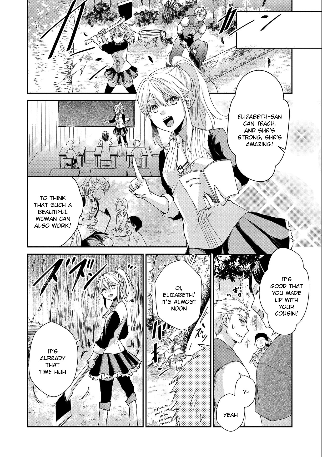 Senki to Yobareta Otoko, Ouke ni Ansatsu Saretara Musume wo Hiroi, Issho ni Slow Life wo Hajimeru Chapter 4 page 28 - Chapter 4