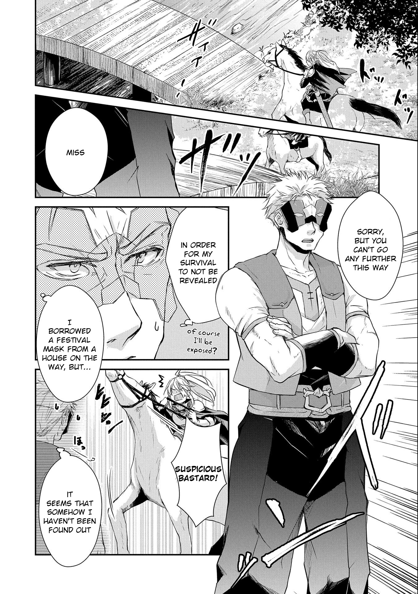 Senki to Yobareta Otoko, Ouke ni Ansatsu Saretara Musume wo Hiroi, Issho ni Slow Life wo Hajimeru Chapter 4 page 4 - Chapter 4