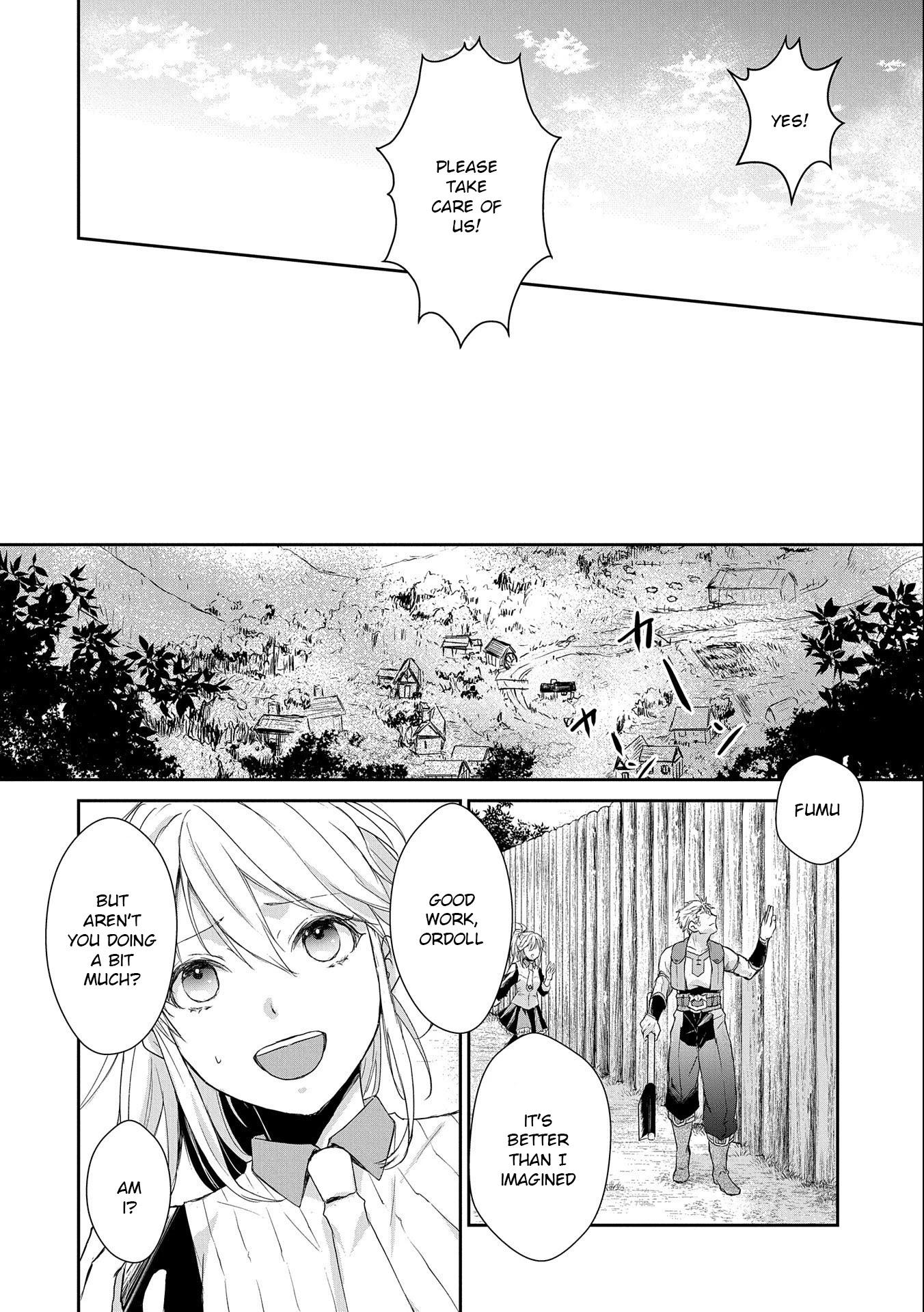 Senki to Yobareta Otoko, Ouke ni Ansatsu Saretara Musume wo Hiroi, Issho ni Slow Life wo Hajimeru Chapter 5 page 28 - Chapter 5