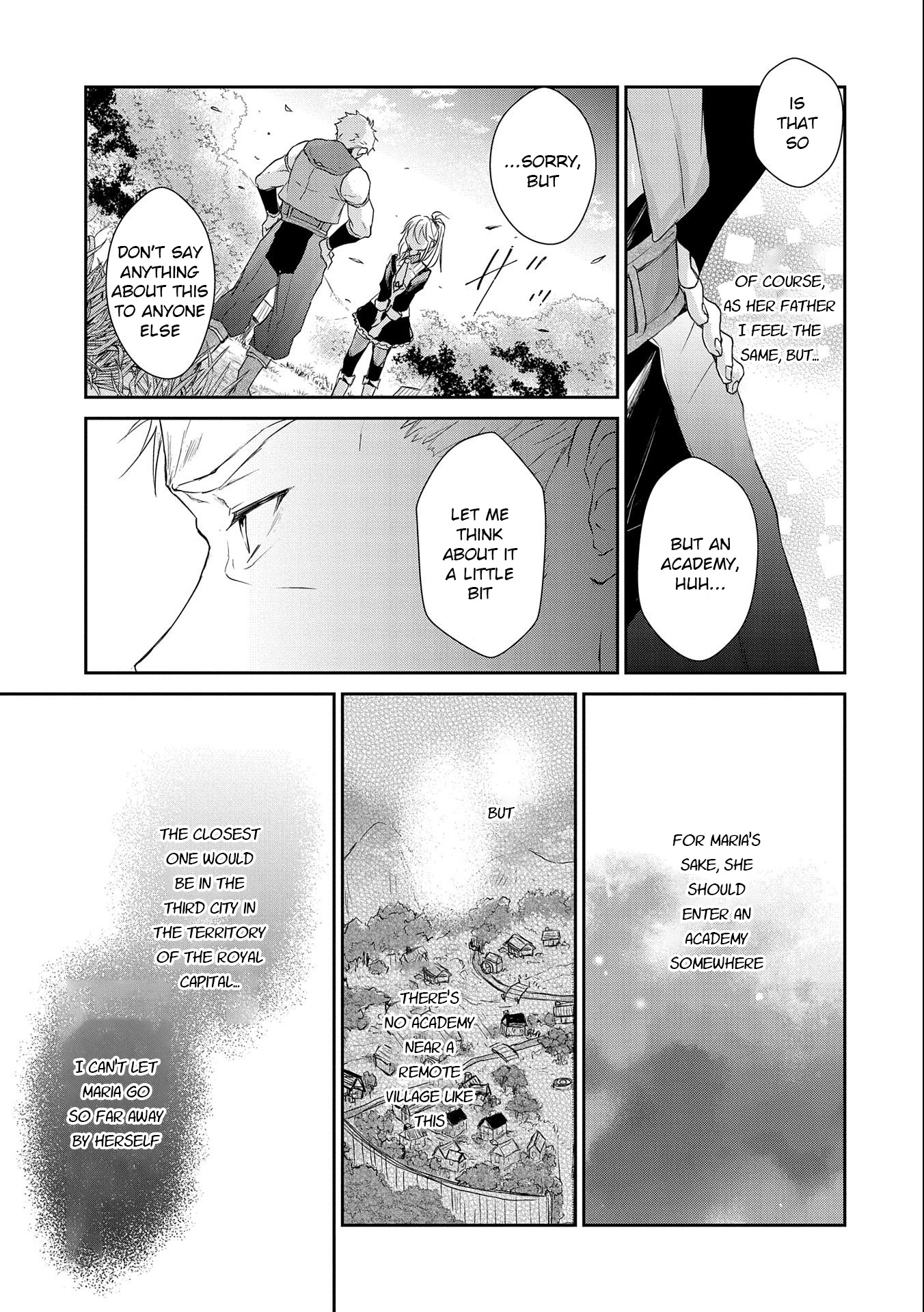 Senki to Yobareta Otoko, Ouke ni Ansatsu Saretara Musume wo Hiroi, Issho ni Slow Life wo Hajimeru Chapter 7 page 33 - Chapter 7