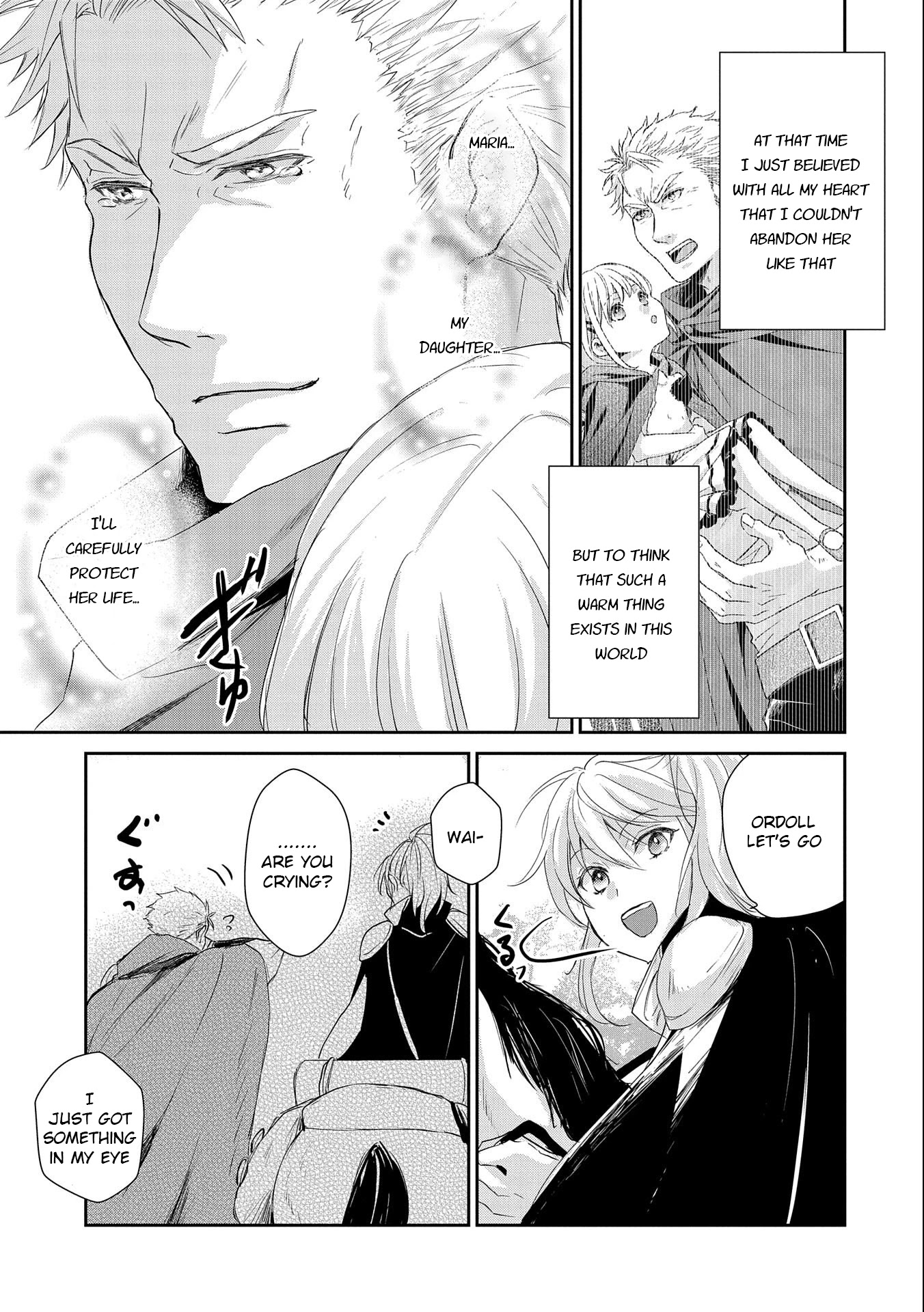 Senki to Yobareta Otoko, Ouke ni Ansatsu Saretara Musume wo Hiroi, Issho ni Slow Life wo Hajimeru Chapter 8 page 31 - Chapter 8