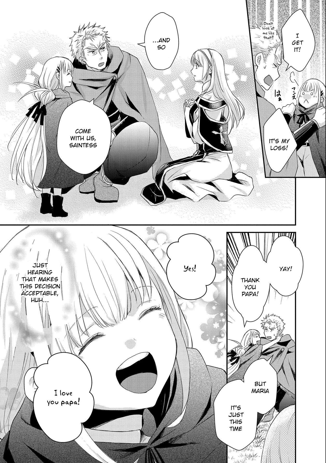 Senki to Yobareta Otoko, Ouke ni Ansatsu Saretara Musume wo Hiroi, Issho ni Slow Life wo Hajimeru Chapter 9 page 34 - Chapter 9