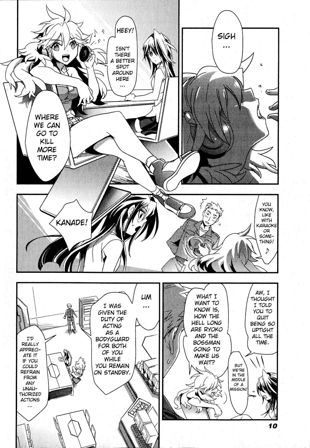 Senki Zesshou Symphogear Chapter 1 page 10 - Chapter 1