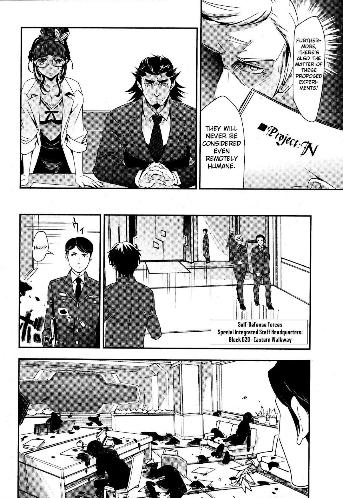 Senki Zesshou Symphogear Chapter 1 page 14 - Chapter 1