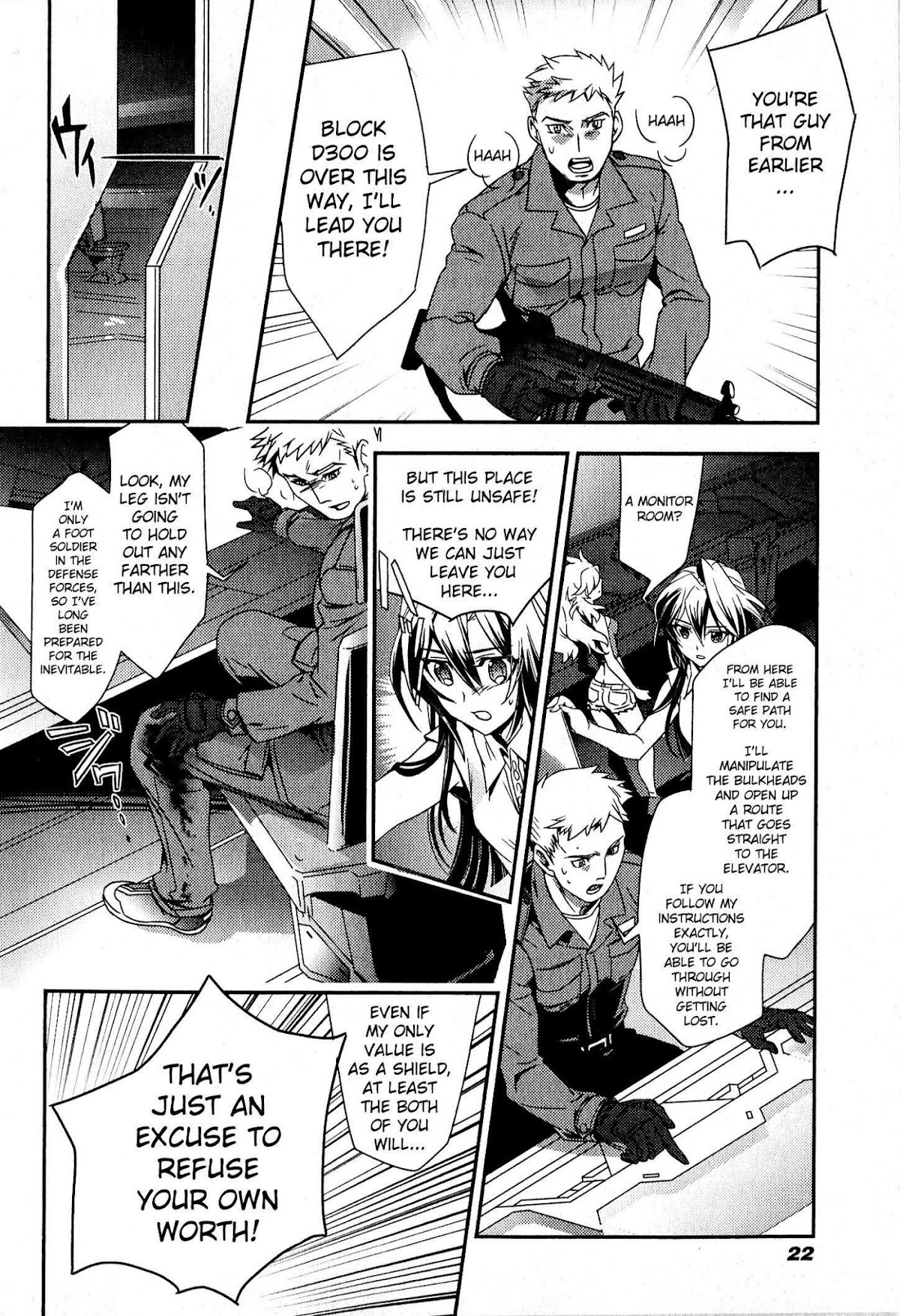 Senki Zesshou Symphogear Chapter 1 page 22 - Chapter 1