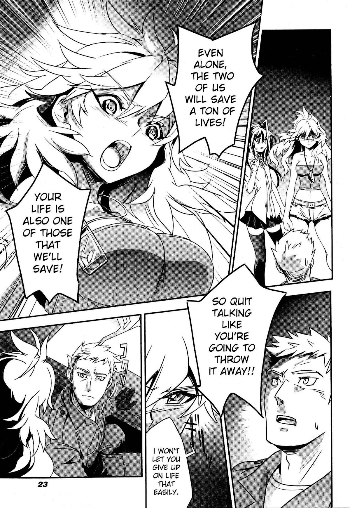 Senki Zesshou Symphogear Chapter 1 page 23 - Chapter 1