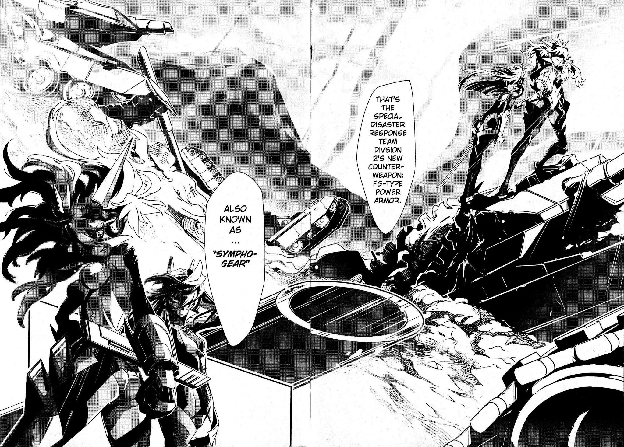 Senki Zesshou Symphogear Chapter 1 page 9 - Chapter 1