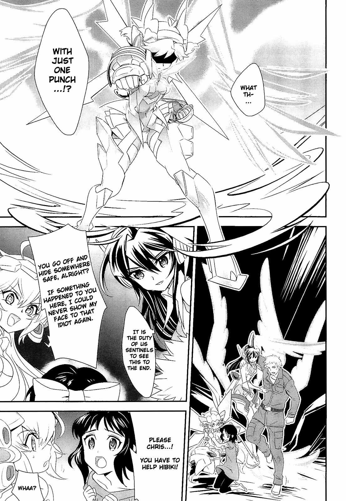 Senki Zesshou Symphogear Chapter 14 page 9 - Chapter 14