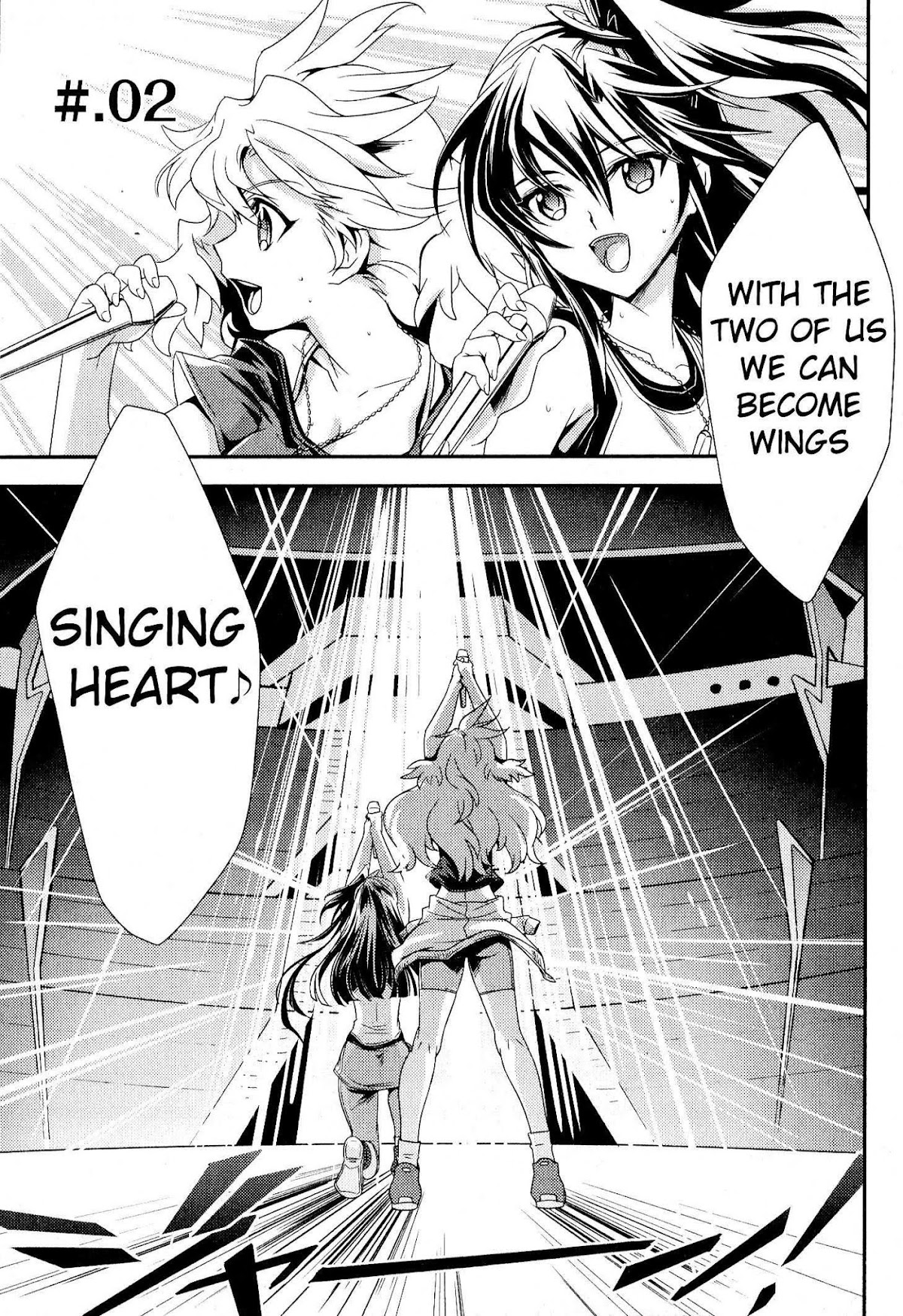 Senki Zesshou Symphogear Chapter 2 page 1 - Chapter 2