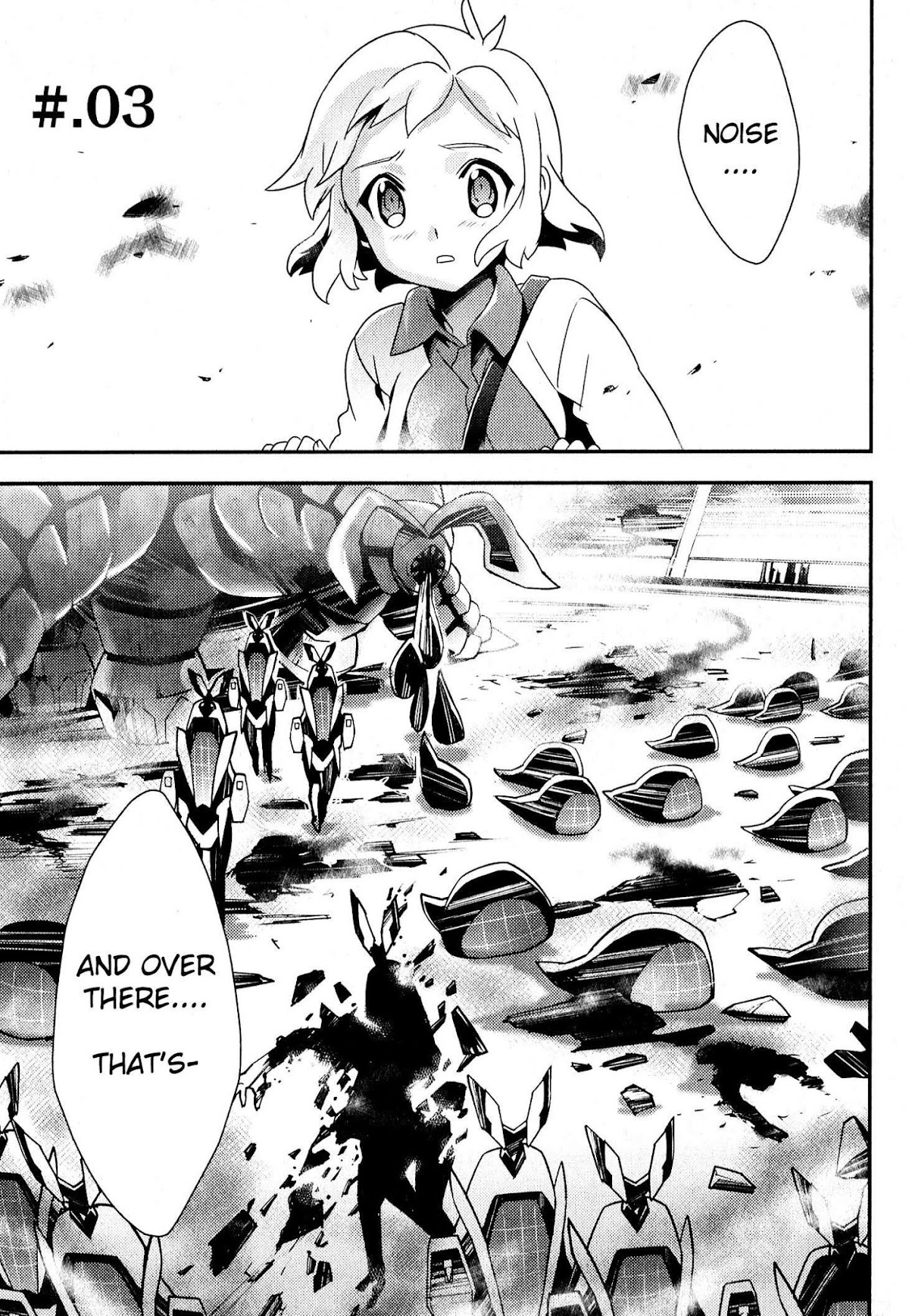Senki Zesshou Symphogear Chapter 3 page 1 - Chapter 3