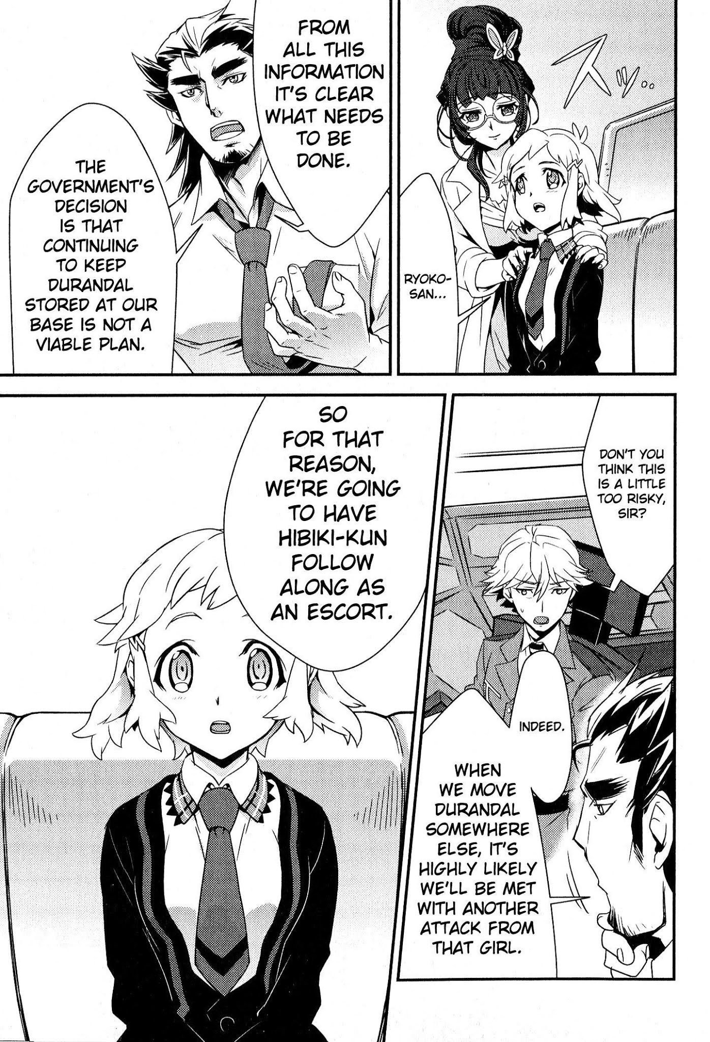 Senki Zesshou Symphogear Chapter 4 page 9 - Chapter 4