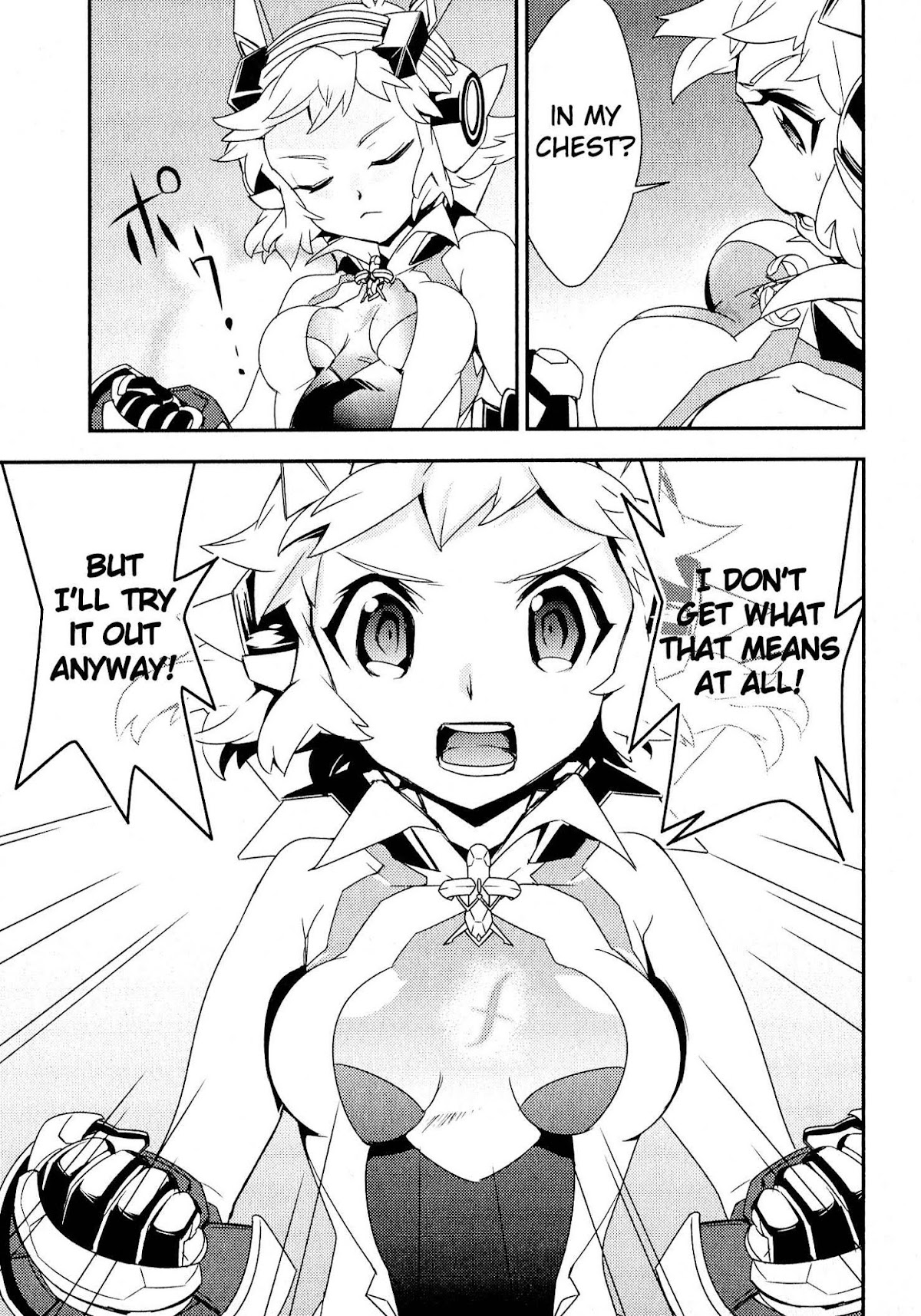 Senki Zesshou Symphogear Chapter 9 page 21 - Chapter 9