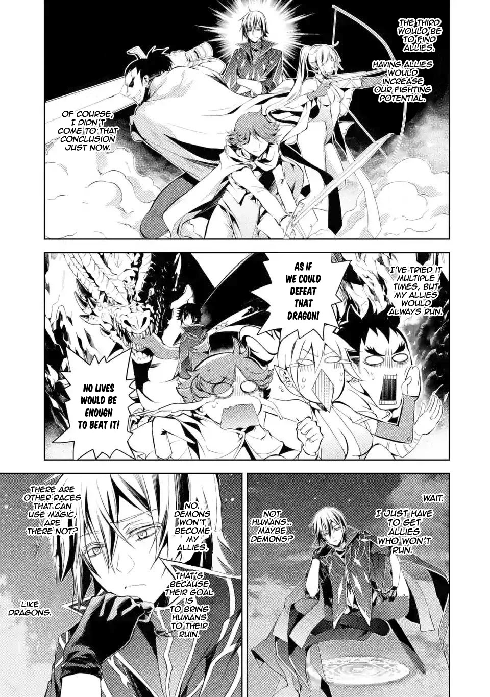 Senmetsumadou no Saikyou Kenja: Musai no Kenja, Madou wo Kiwame Saikyou e Itaru Chapter 1.1 page 10 - Chapter 1.1 - 1.4: The Strongest Sage Searches for Companions