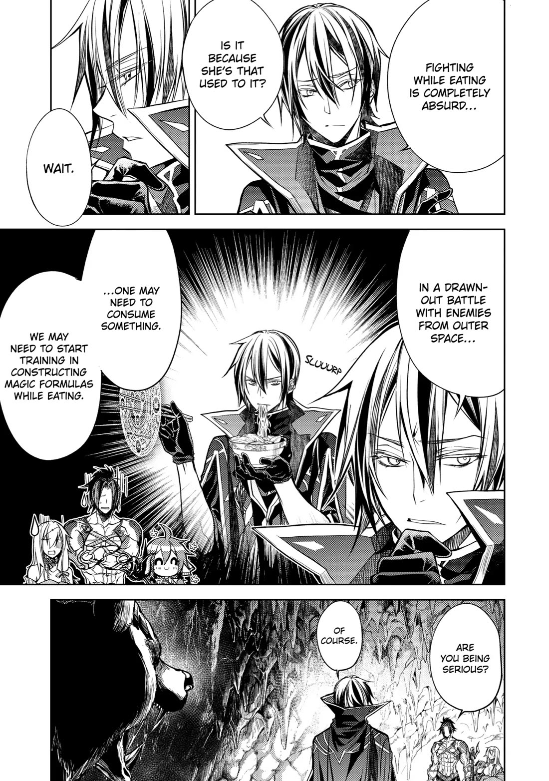 Senmetsumadou no Saikyou Kenja: Musai no Kenja, Madou wo Kiwame Saikyou e Itaru Chapter 24 page 17 - Chapter 24: The Strongest Sage Eavesdrops