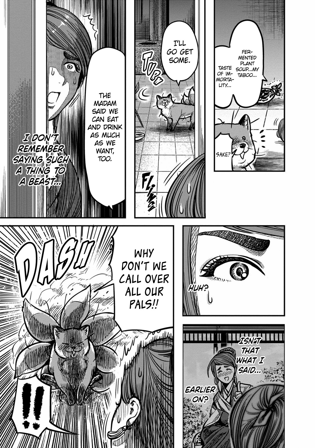Sennen Kitsune Chapter 10 page 13 - Chapter 10: Zhang, Meeting with the Fox