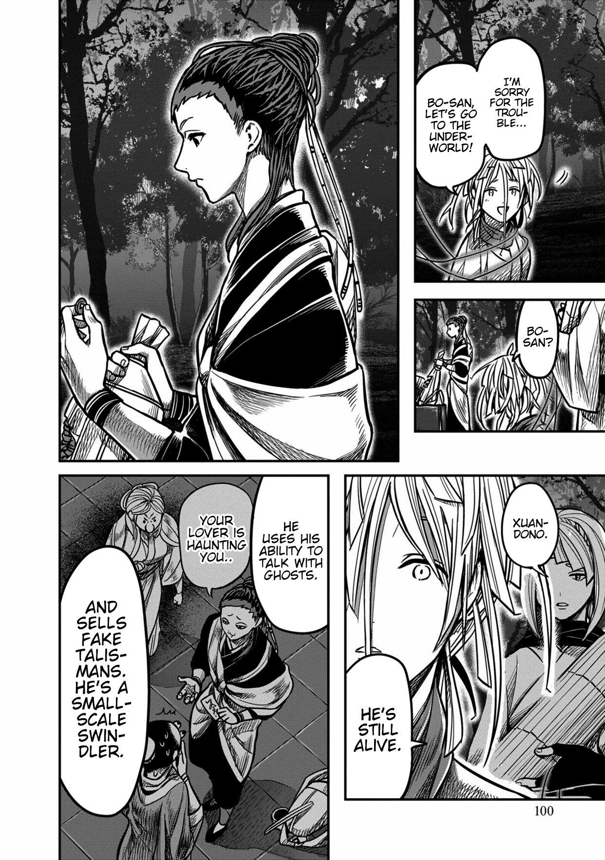 Sennen Kitsune Chapter 11 page 18 - Chapter 11: Bo, Meeting the Ghost