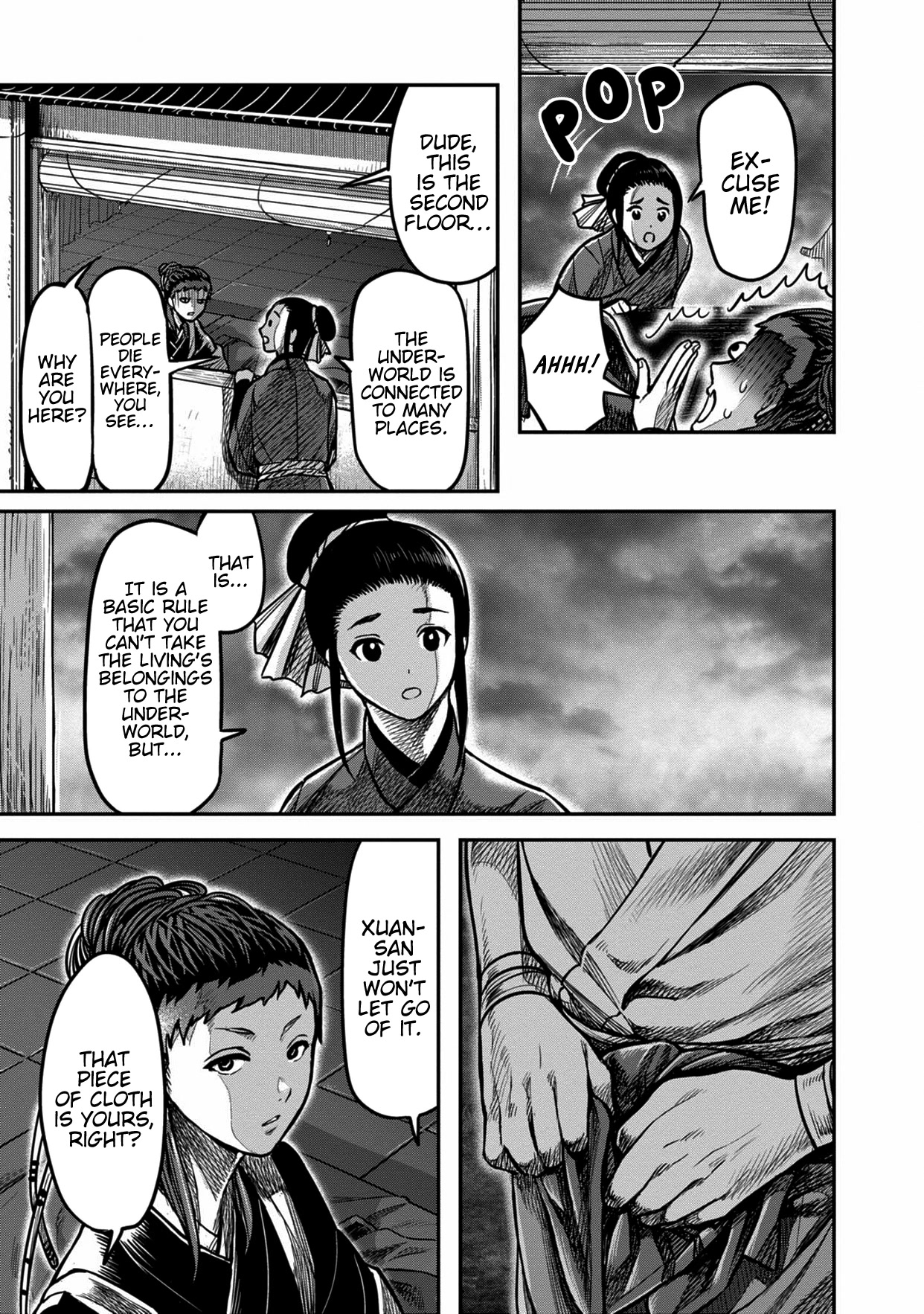 Sennen Kitsune Chapter 11 page 21 - Chapter 11: Bo, Meeting the Ghost