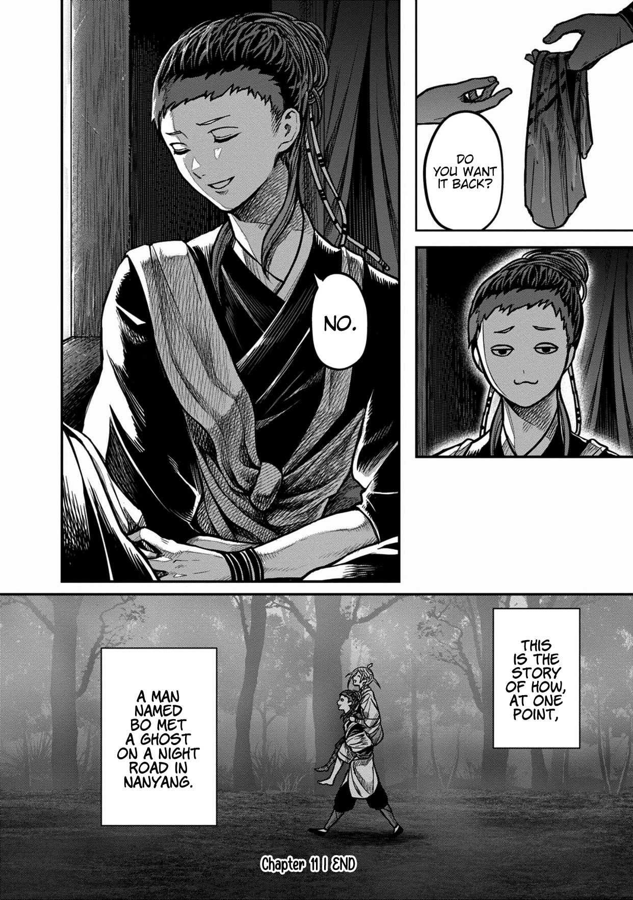 Sennen Kitsune Chapter 11 page 22 - Chapter 11: Bo, Meeting the Ghost