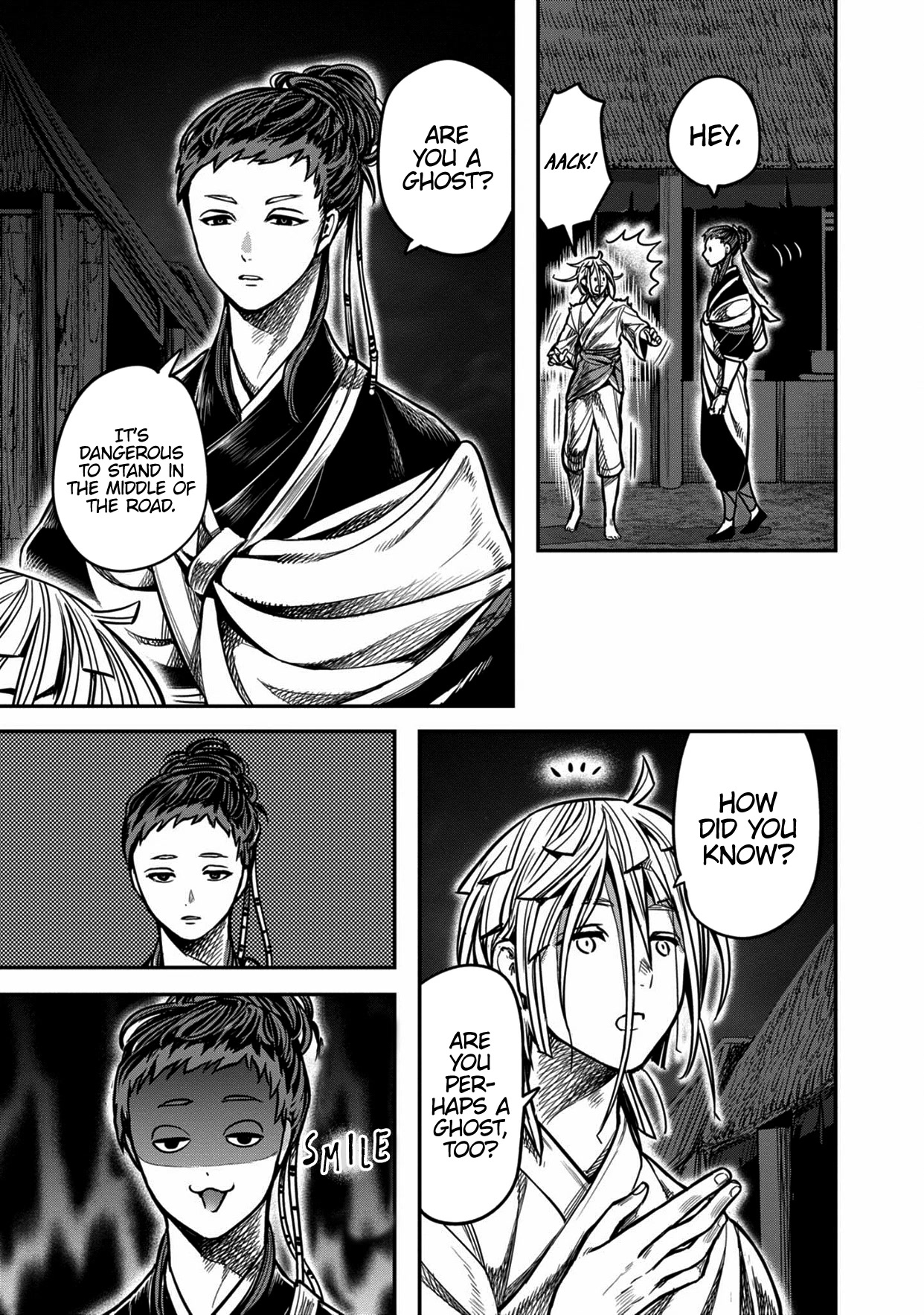 Sennen Kitsune Chapter 11 page 3 - Chapter 11: Bo, Meeting the Ghost