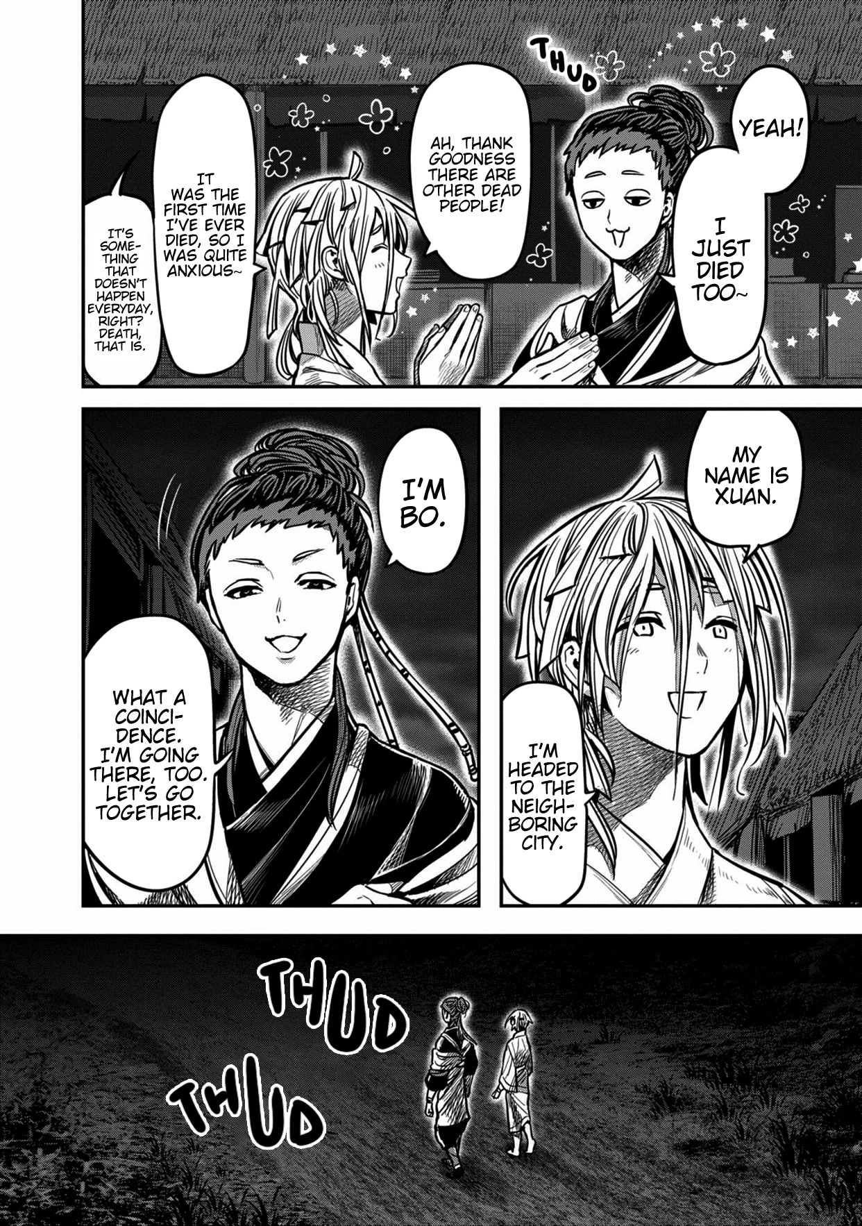 Sennen Kitsune Chapter 11 page 4 - Chapter 11: Bo, Meeting the Ghost