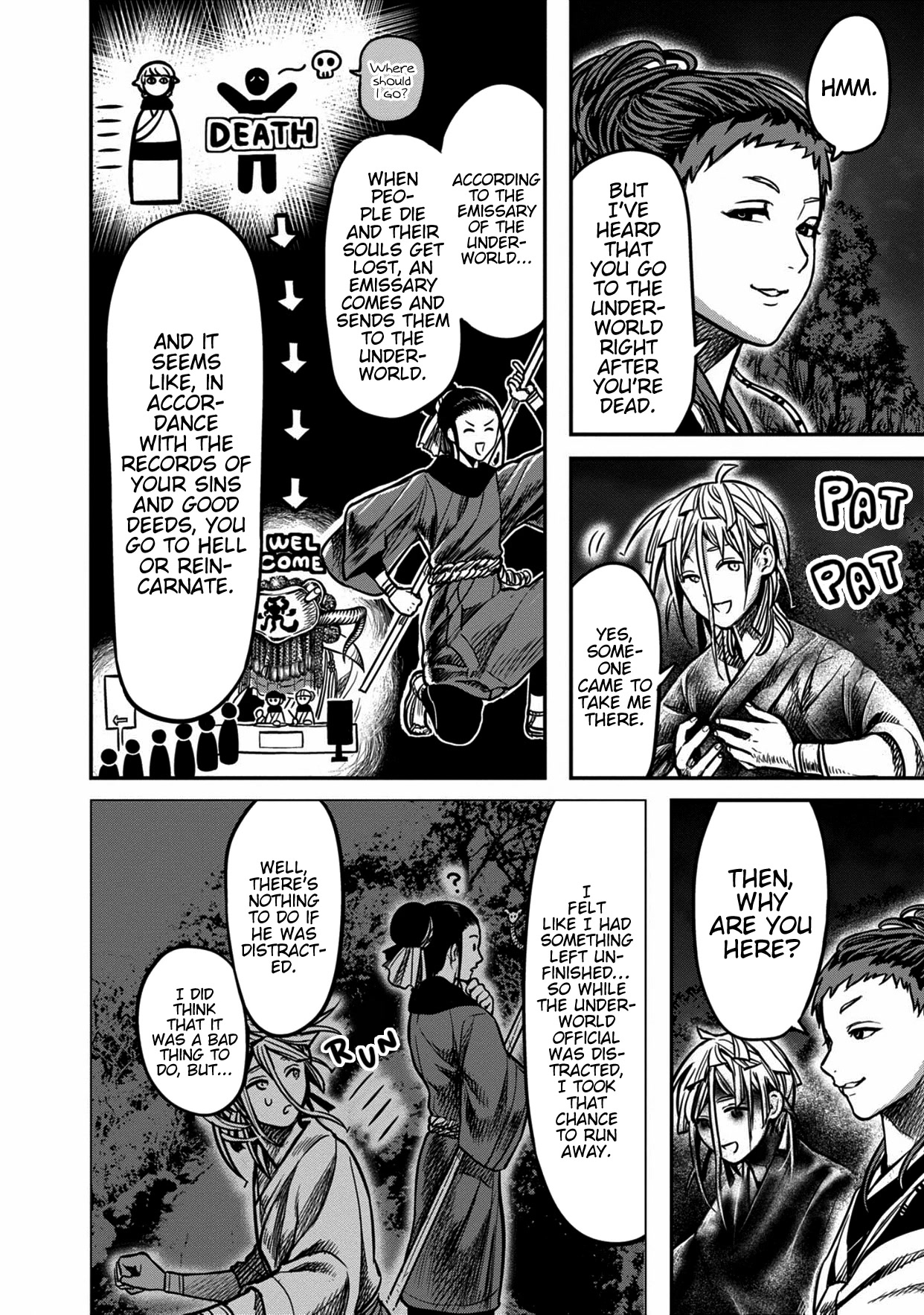Sennen Kitsune Chapter 11 page 6 - Chapter 11: Bo, Meeting the Ghost
