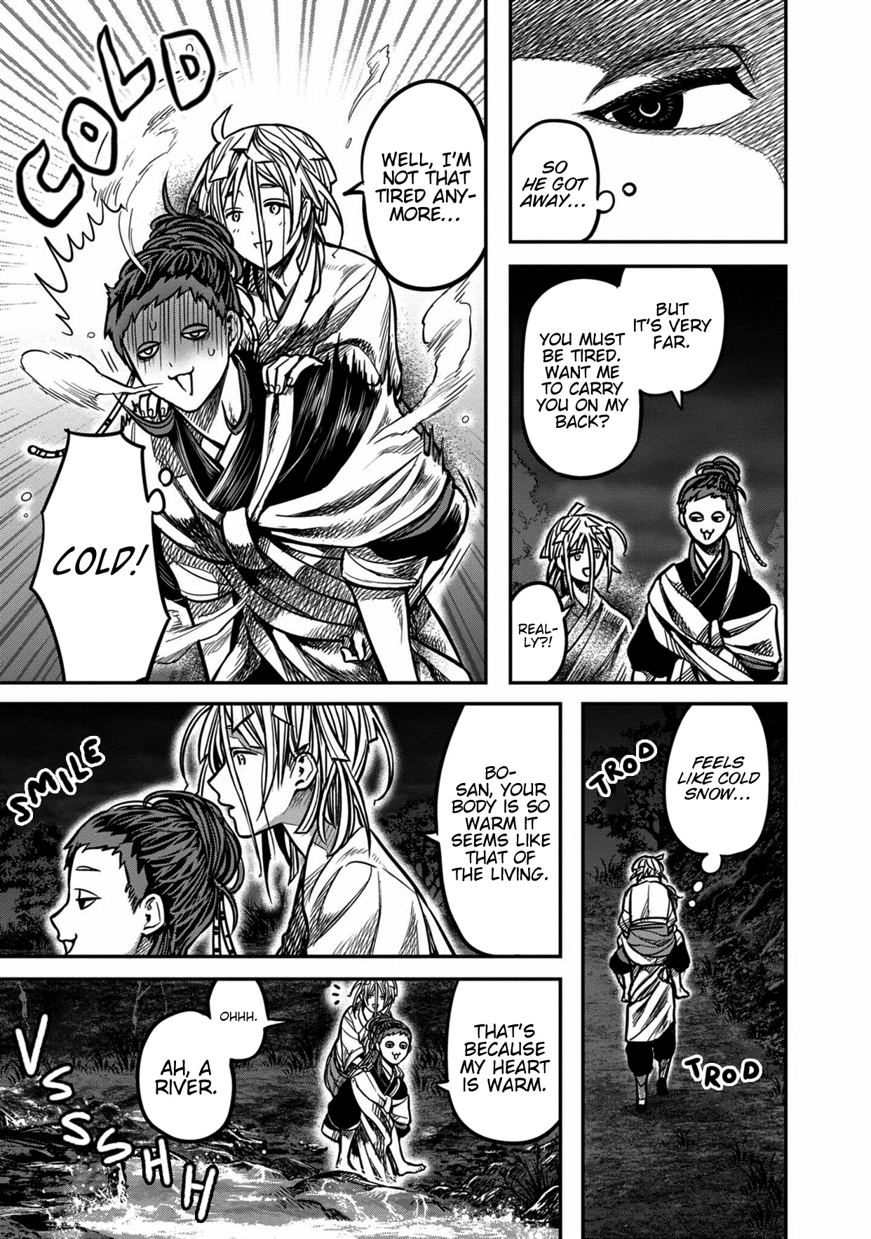 Sennen Kitsune Chapter 11 page 7 - Chapter 11: Bo, Meeting the Ghost