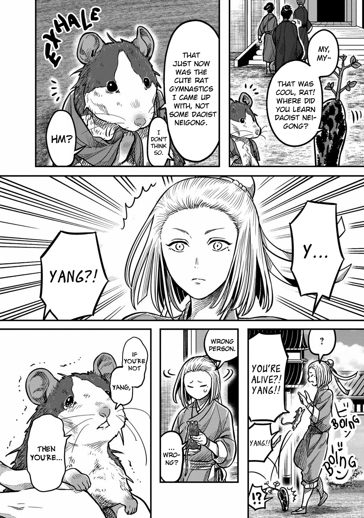 Sennen Kitsune Chapter 12 page 16 - Chapter 12: Zhi Jian and the Fox Meeting with the Rat