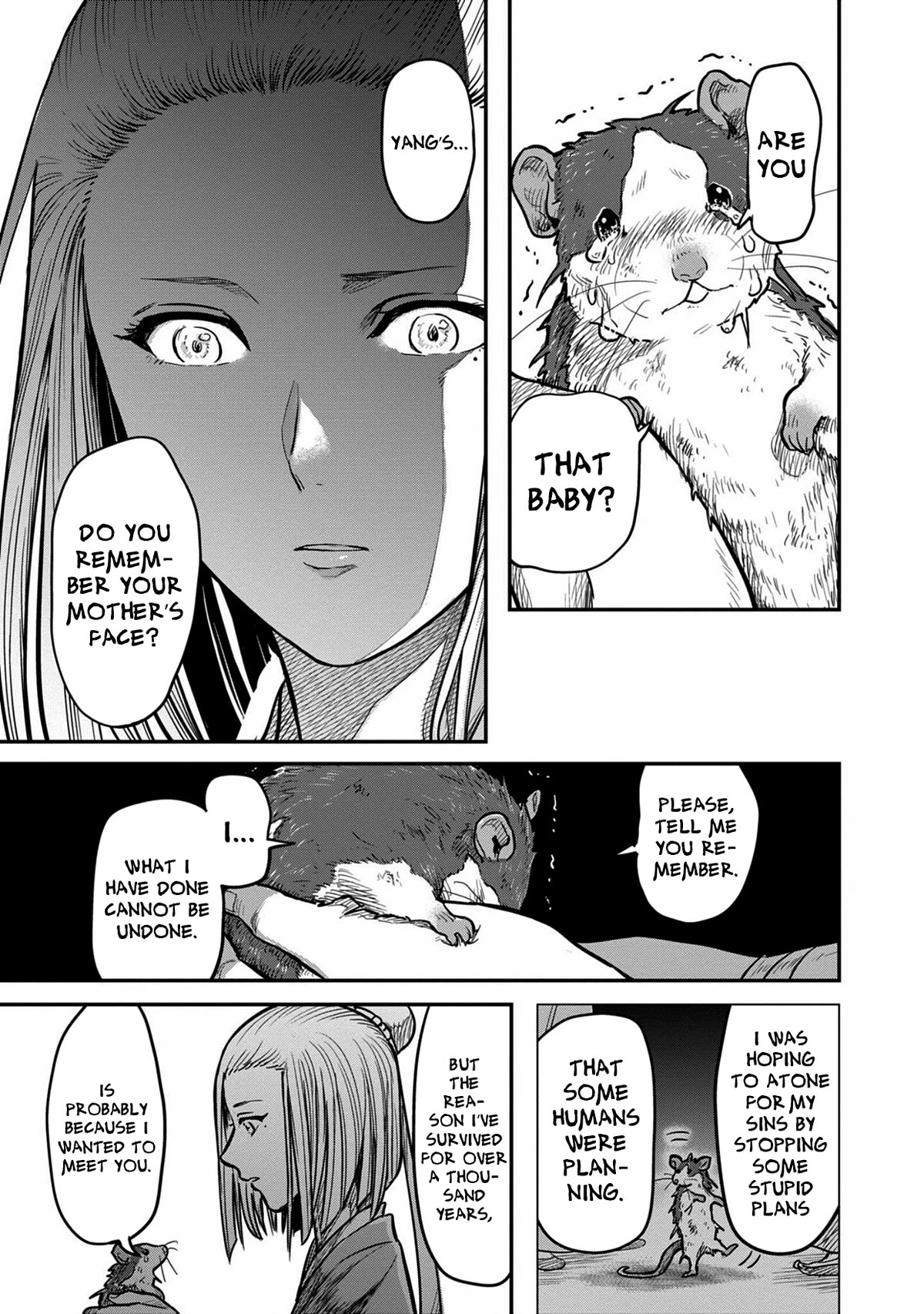 Sennen Kitsune Chapter 12 page 17 - Chapter 12: Zhi Jian and the Fox Meeting with the Rat