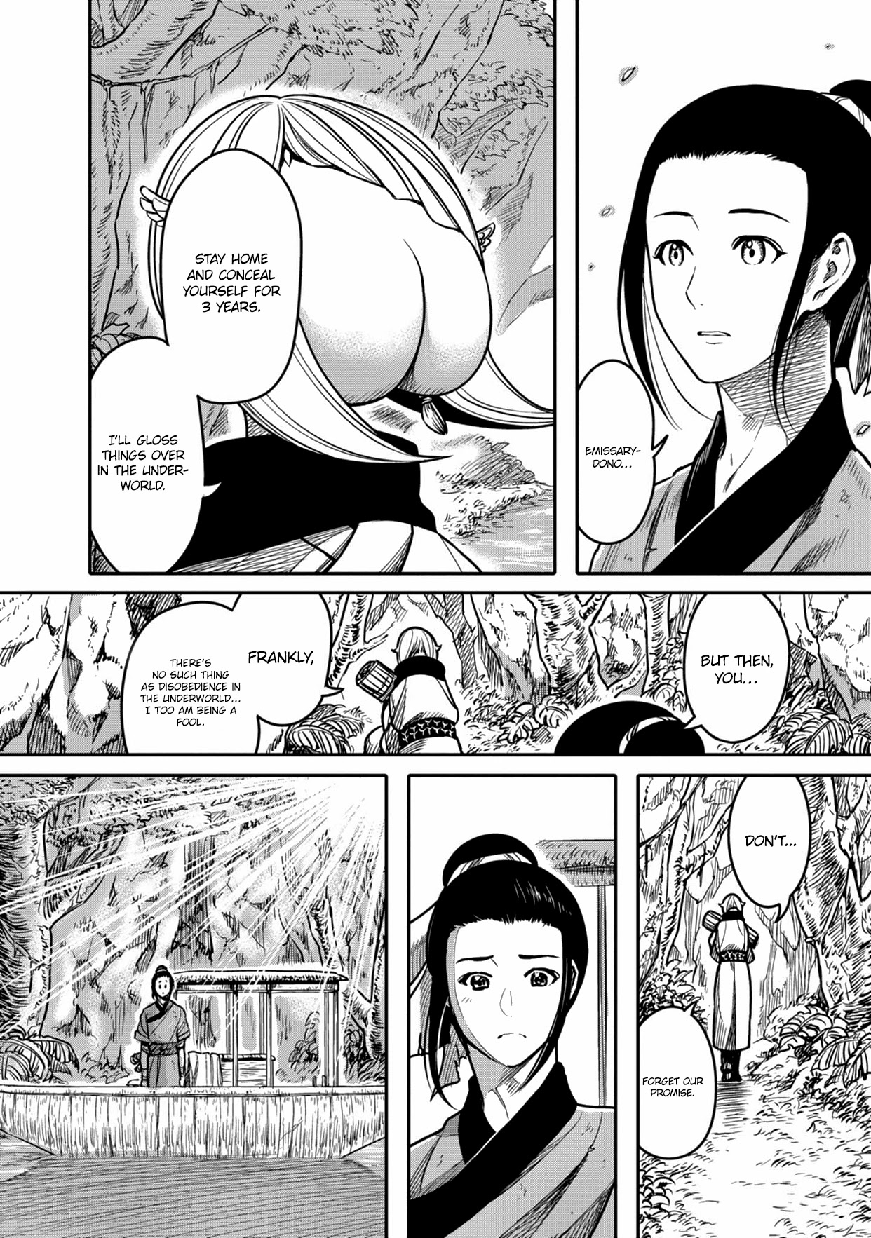 Sennen Kitsune Chapter 2 page 10 - Chapter 2: Zhou Shi Meets the Emissary of the Underworld