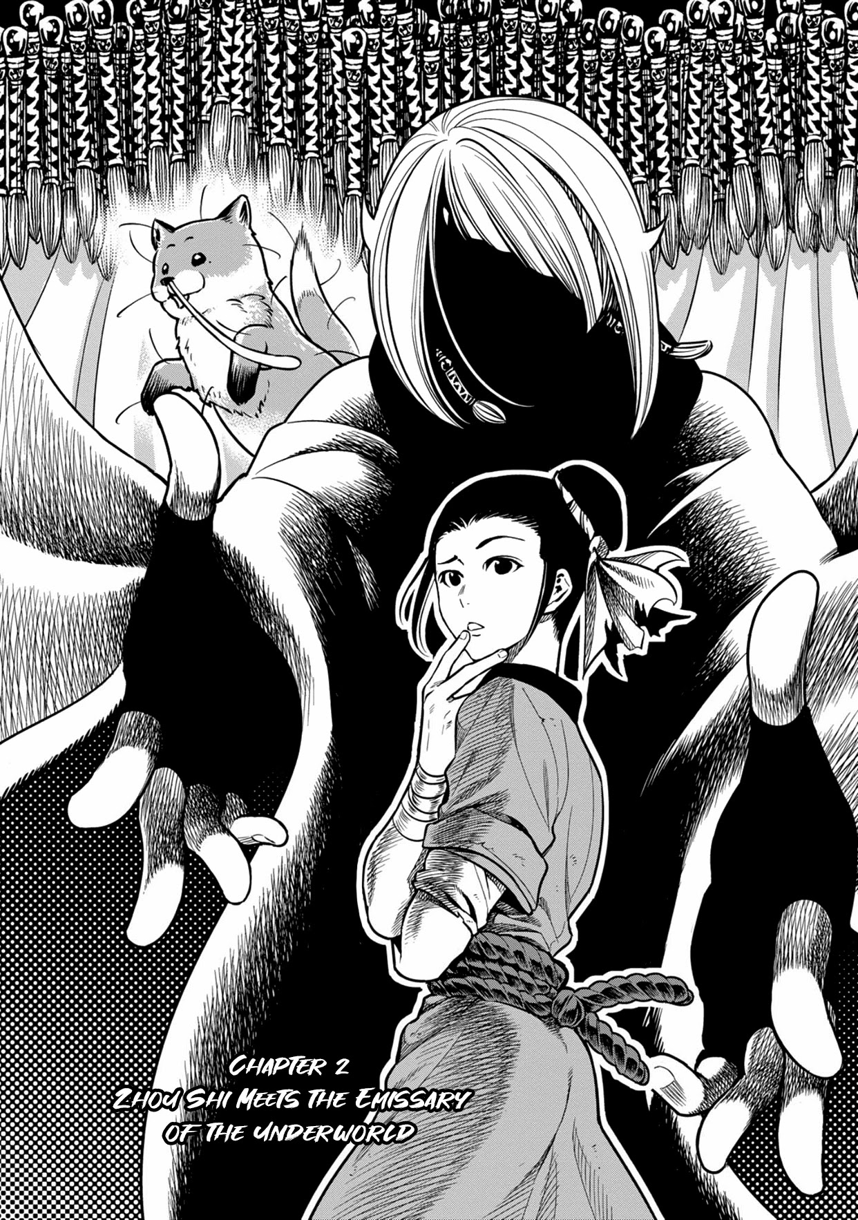 Sennen Kitsune Chapter 2 page 2 - Chapter 2: Zhou Shi Meets the Emissary of the Underworld