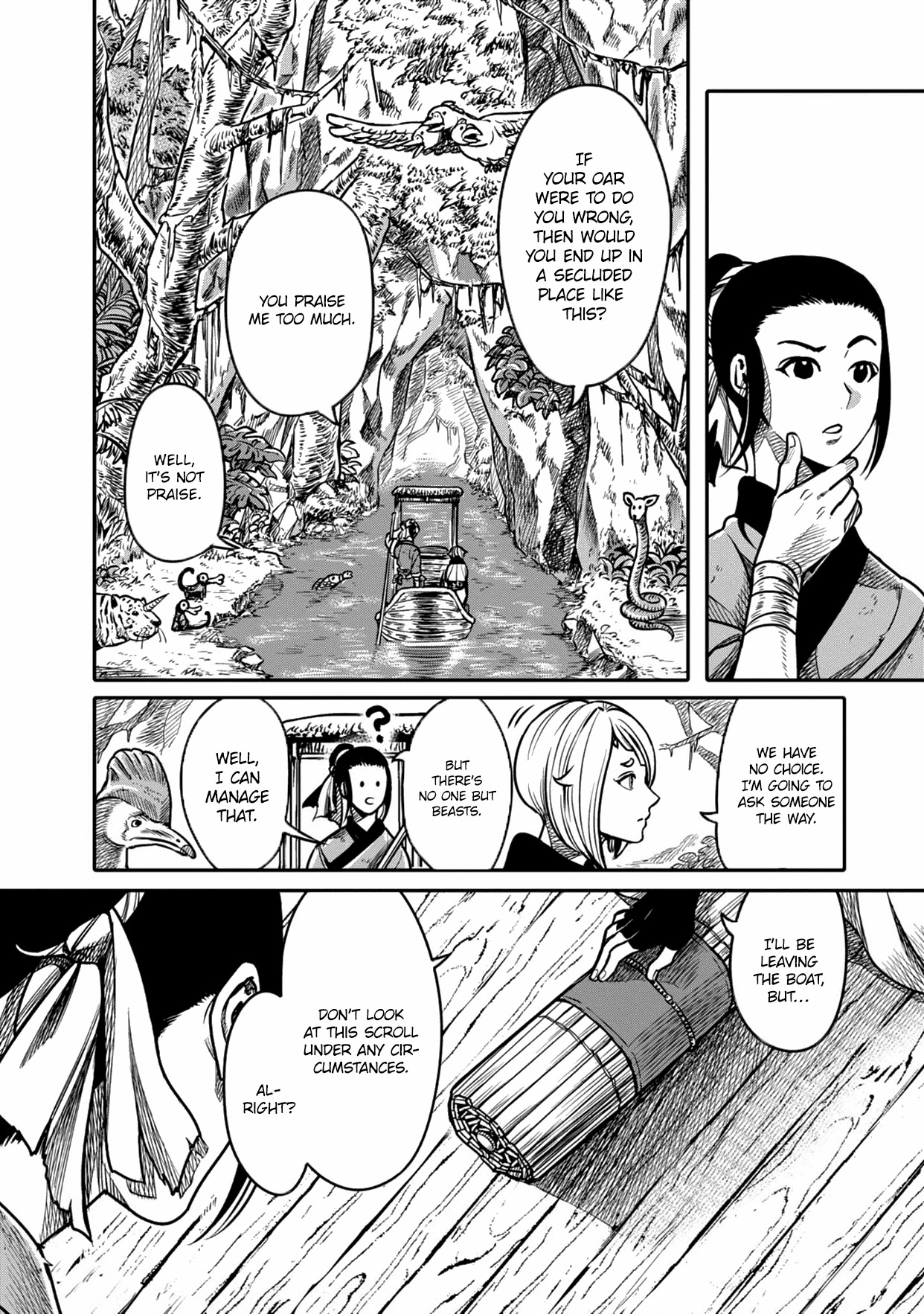 Sennen Kitsune Chapter 2 page 4 - Chapter 2: Zhou Shi Meets the Emissary of the Underworld