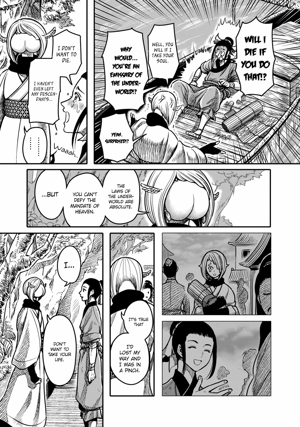 Sennen Kitsune Chapter 2 page 9 - Chapter 2: Zhou Shi Meets the Emissary of the Underworld