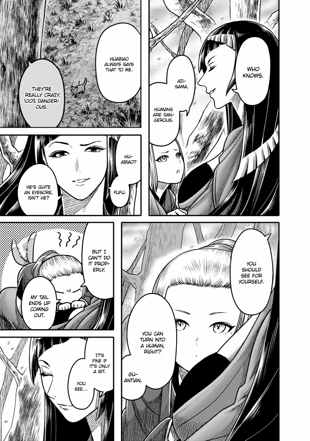 Sennen Kitsune Chapter 5 page 7 - Chapter 5: Wang Lingxiao Meets the Fox