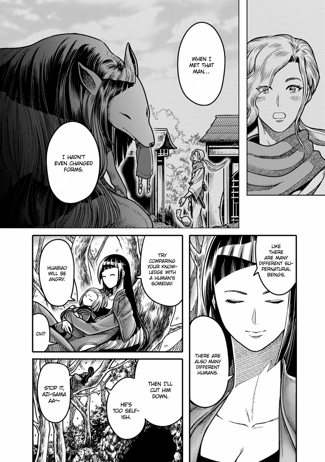 Sennen Kitsune Chapter 5 page 8 - Chapter 5: Wang Lingxiao Meets the Fox