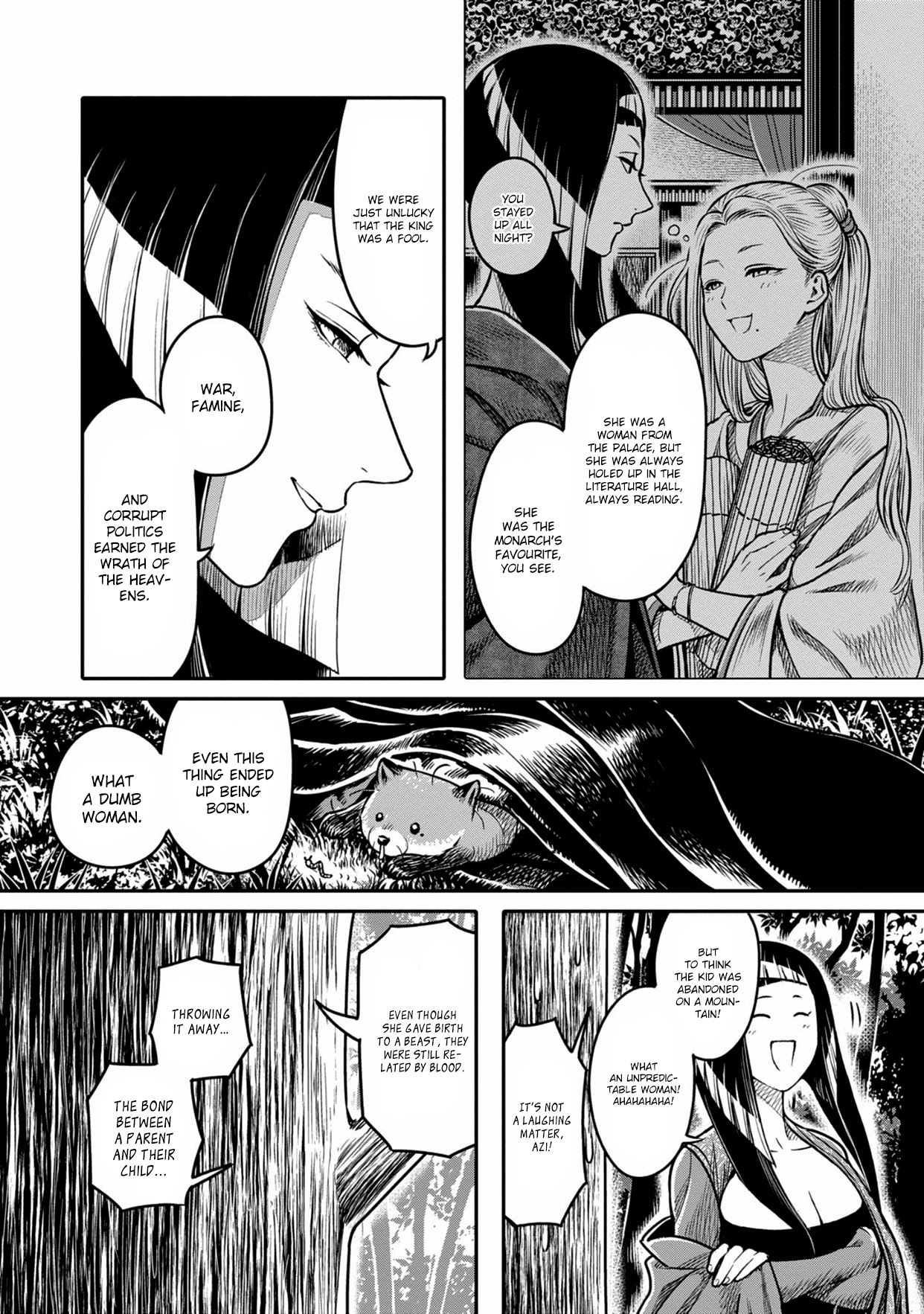 Sennen Kitsune Chapter 6 page 11 - Chapter 6: Sacred Tree Meets the Fox