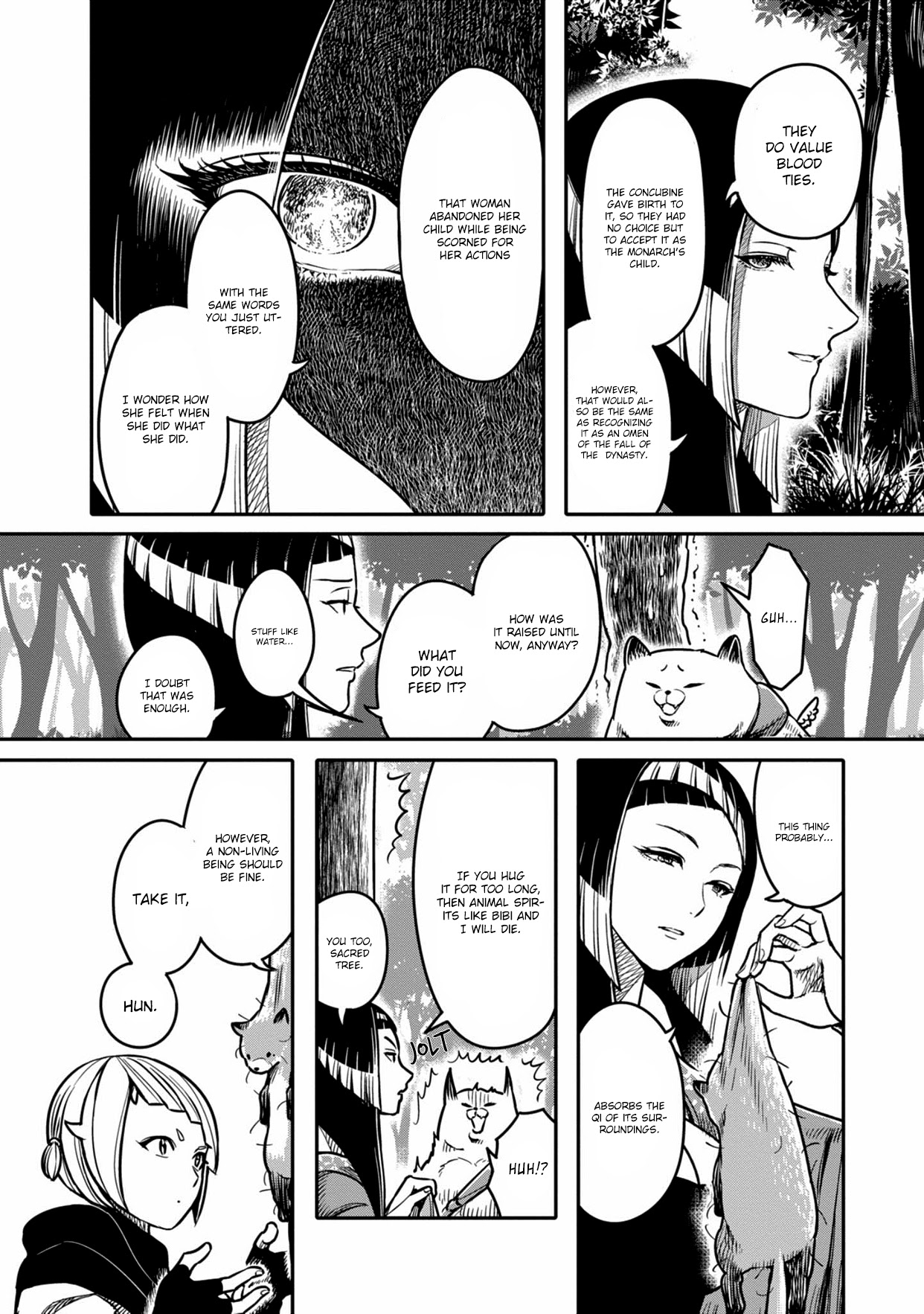 Sennen Kitsune Chapter 6 page 12 - Chapter 6: Sacred Tree Meets the Fox