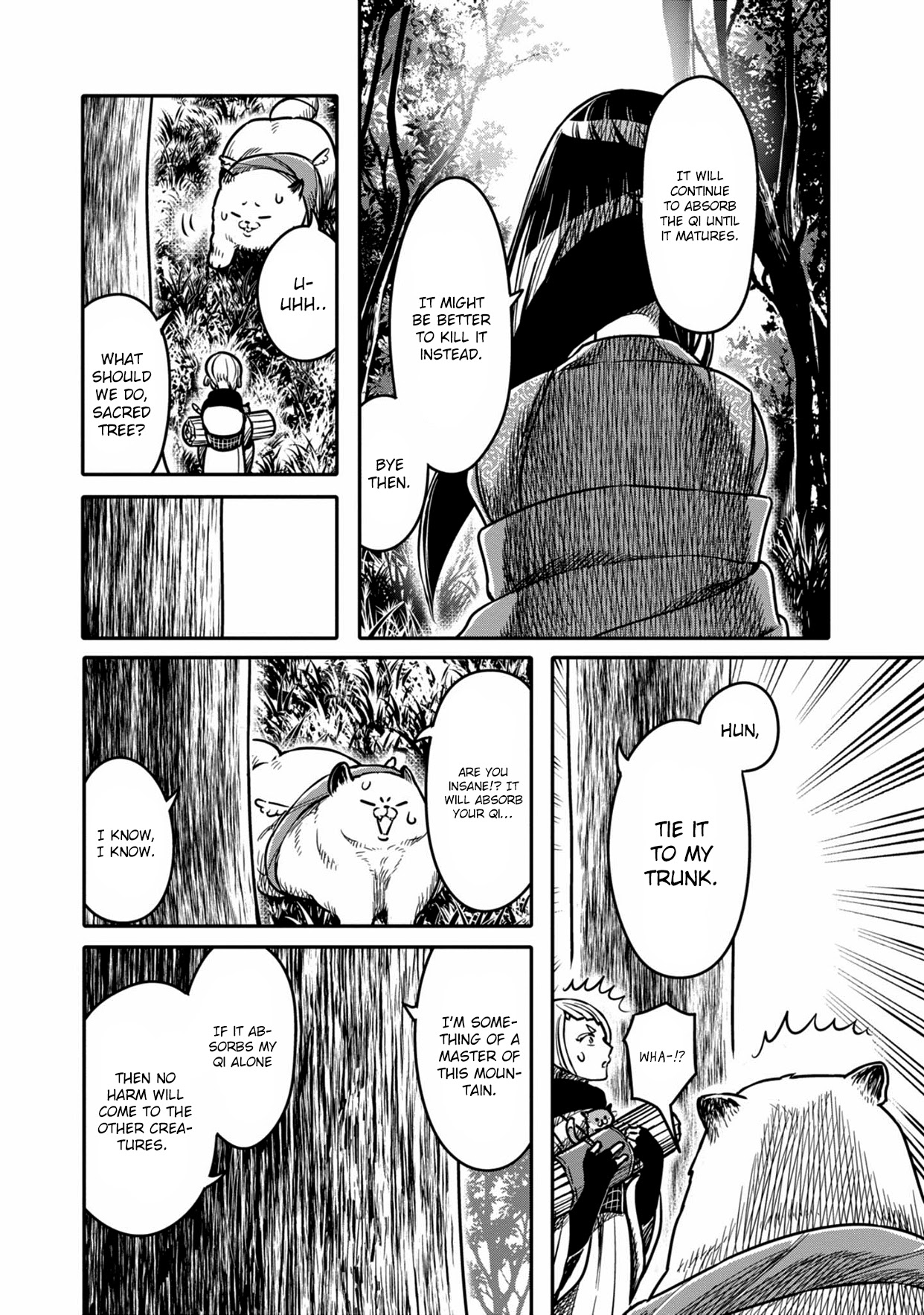 Sennen Kitsune Chapter 6 page 13 - Chapter 6: Sacred Tree Meets the Fox