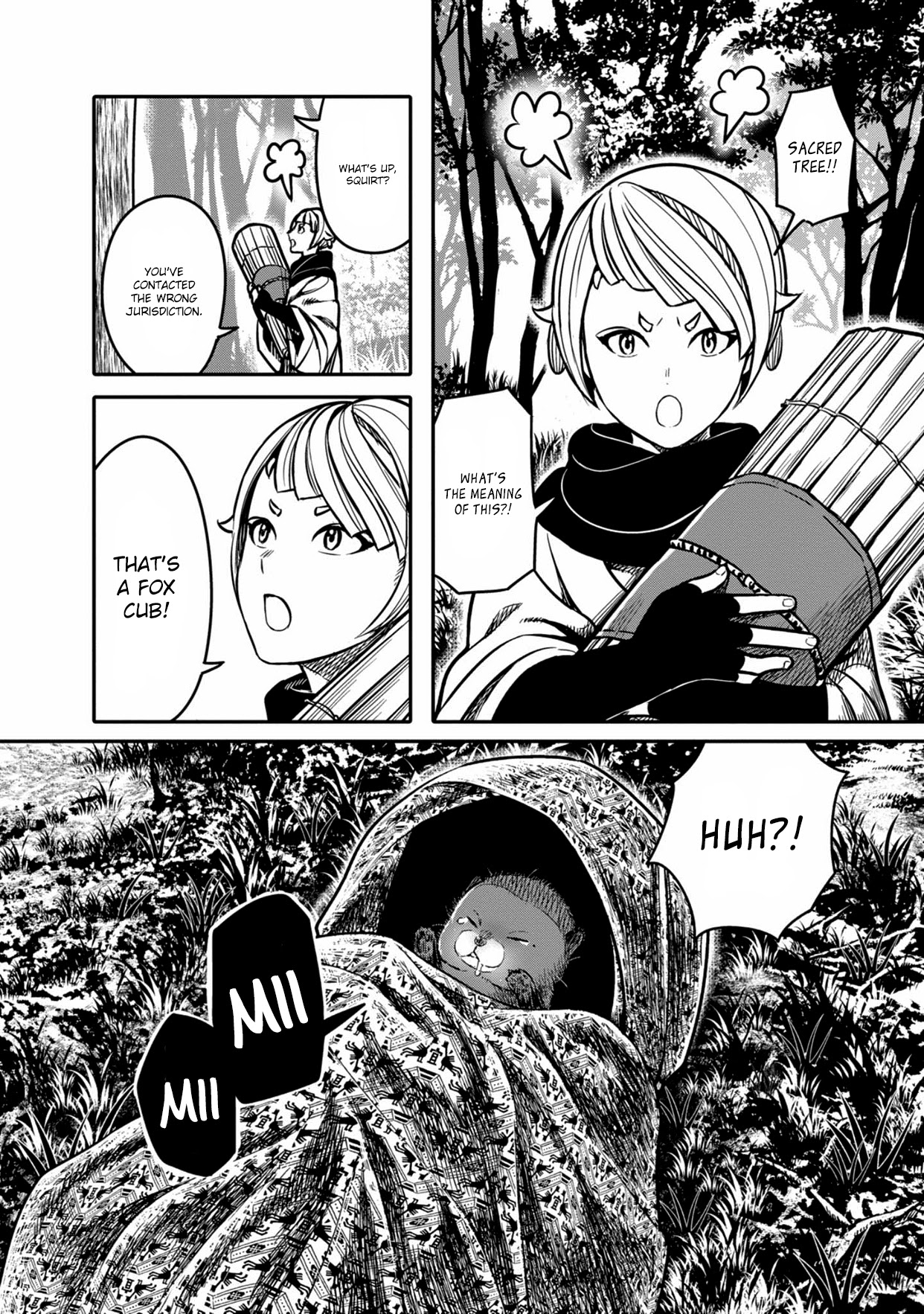 Sennen Kitsune Chapter 6 page 4 - Chapter 6: Sacred Tree Meets the Fox
