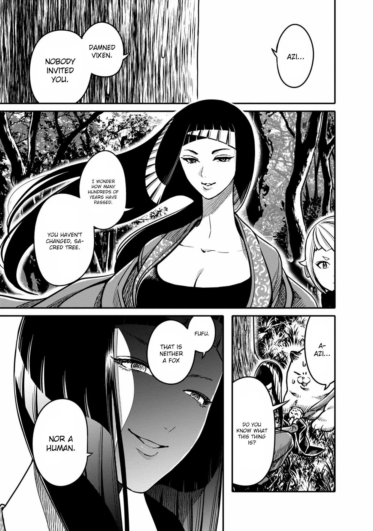 Sennen Kitsune Chapter 6 page 9 - Chapter 6: Sacred Tree Meets the Fox