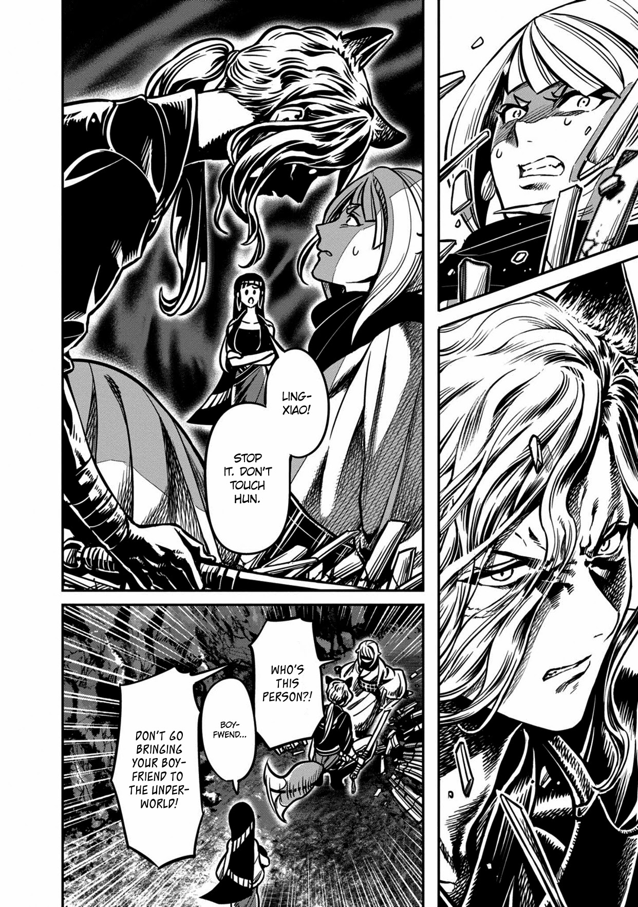 Sennen Kitsune Chapter 8 page 16 - Chapter 8: Chaos, Inquiring the Fox