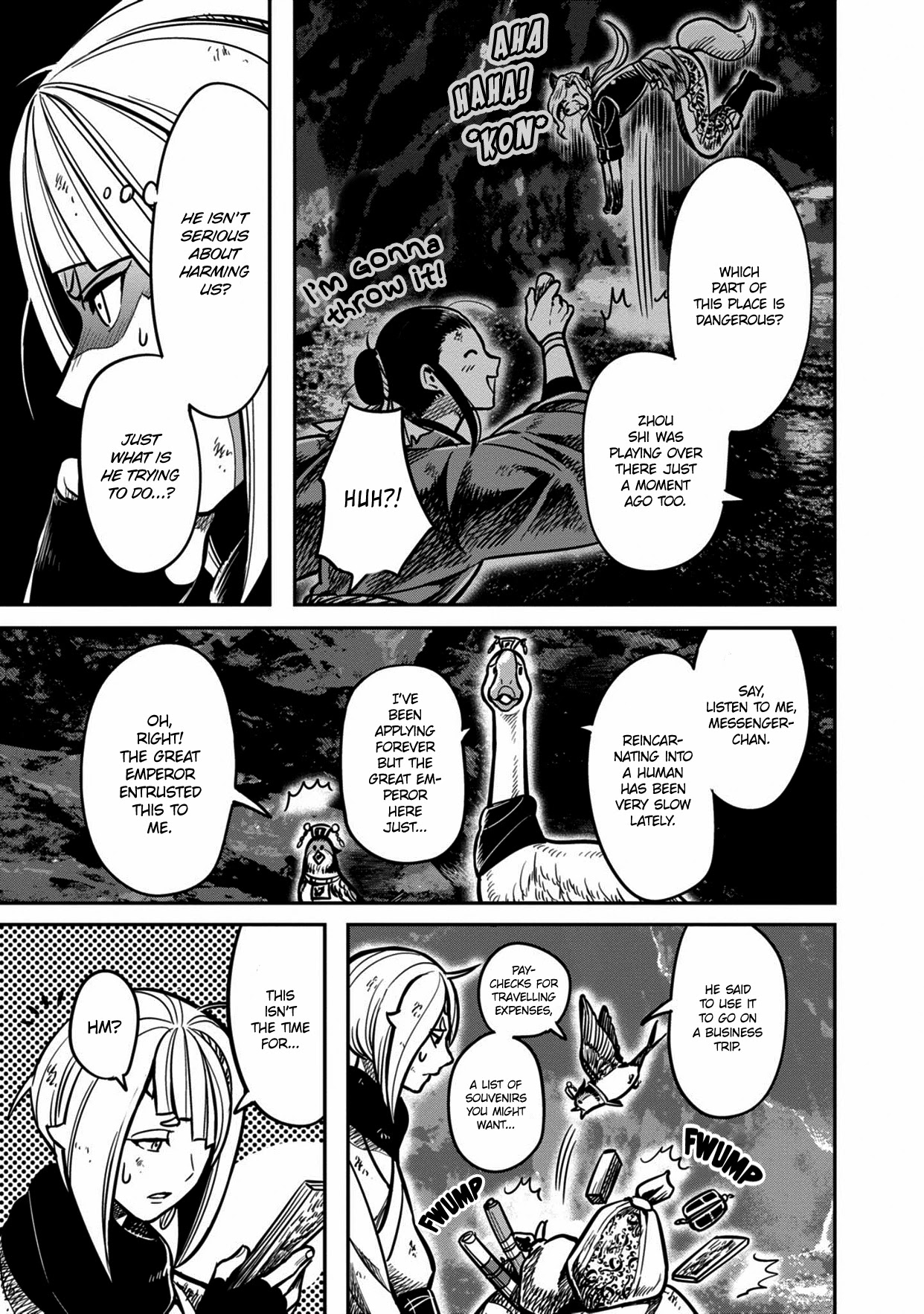 Sennen Kitsune Chapter 8 page 27 - Chapter 8: Chaos, Inquiring the Fox