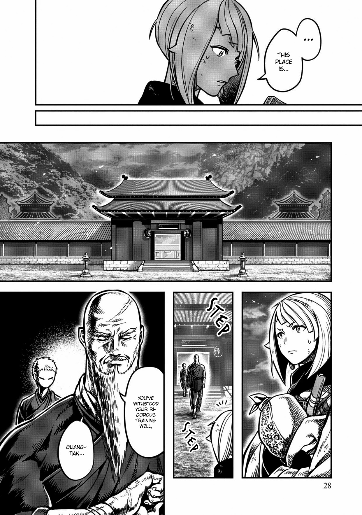 Sennen Kitsune Chapter 8 page 28 - Chapter 8: Chaos, Inquiring the Fox
