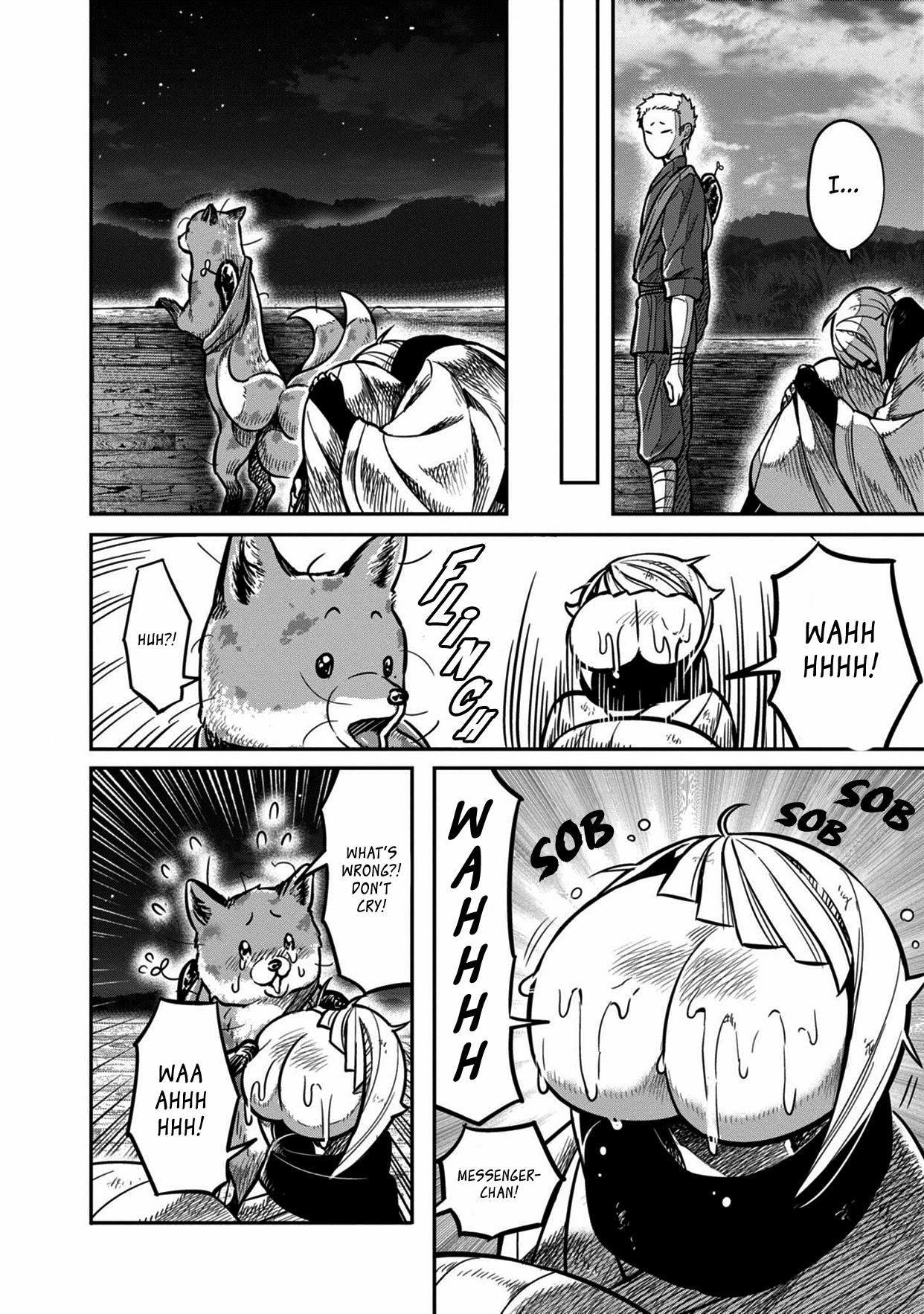 Sennen Kitsune Chapter 8 page 34 - Chapter 8: Chaos, Inquiring the Fox