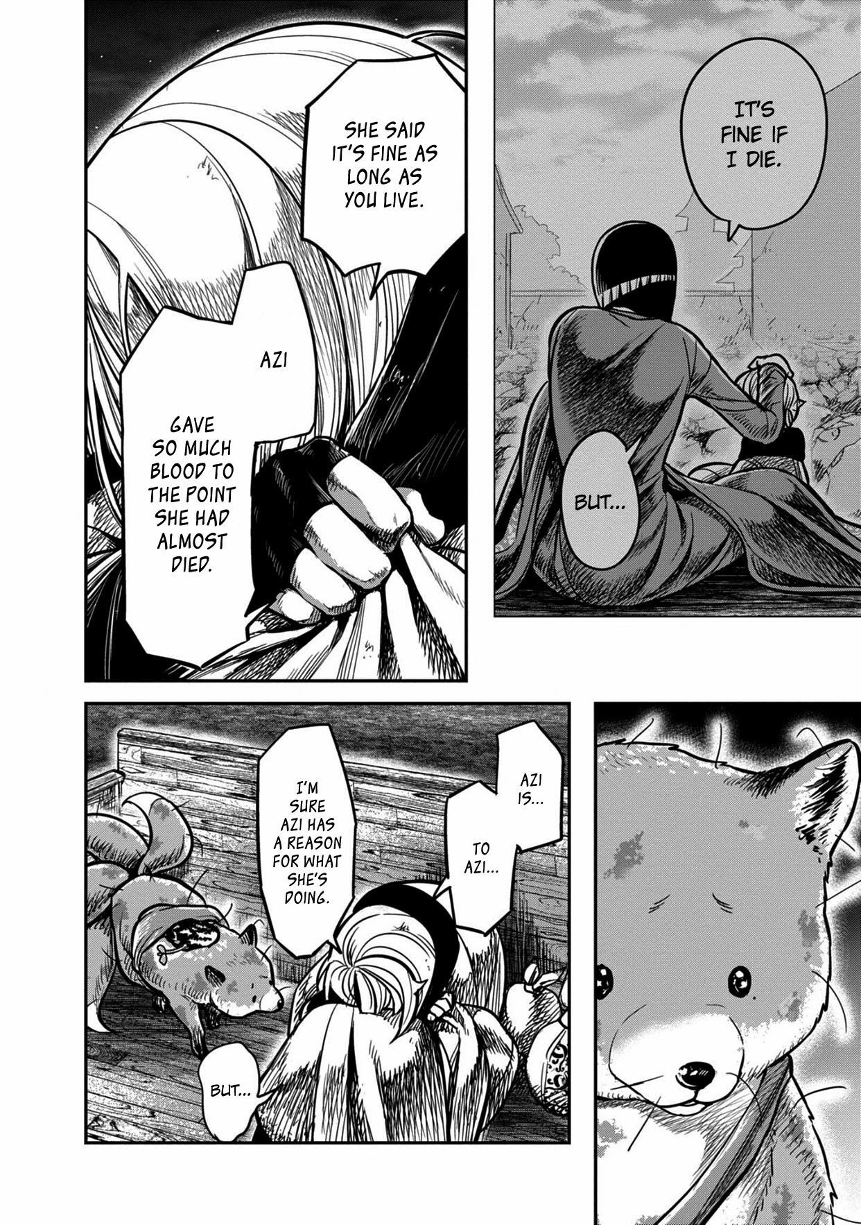 Sennen Kitsune Chapter 8 page 36 - Chapter 8: Chaos, Inquiring the Fox