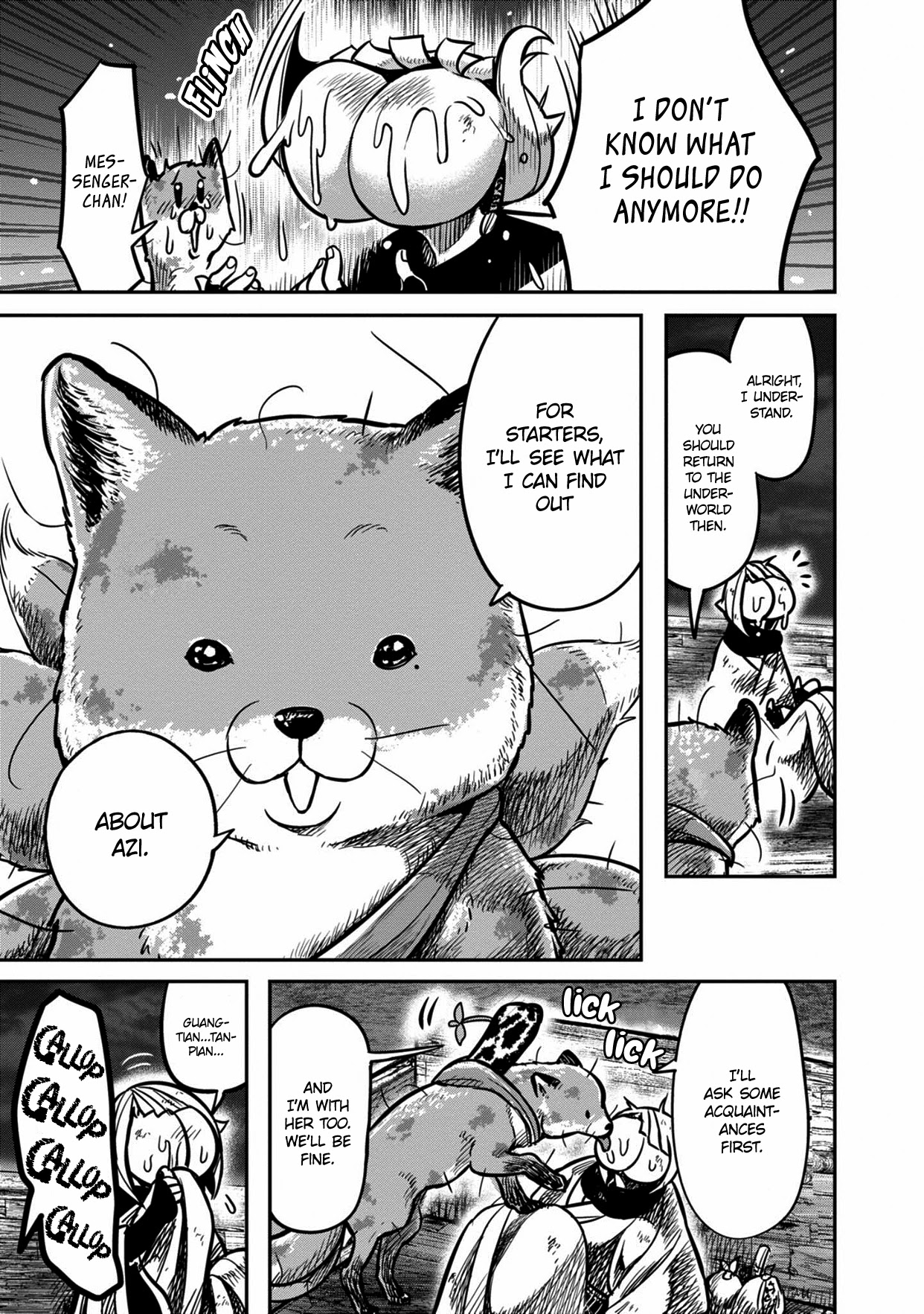Sennen Kitsune Chapter 8 page 37 - Chapter 8: Chaos, Inquiring the Fox