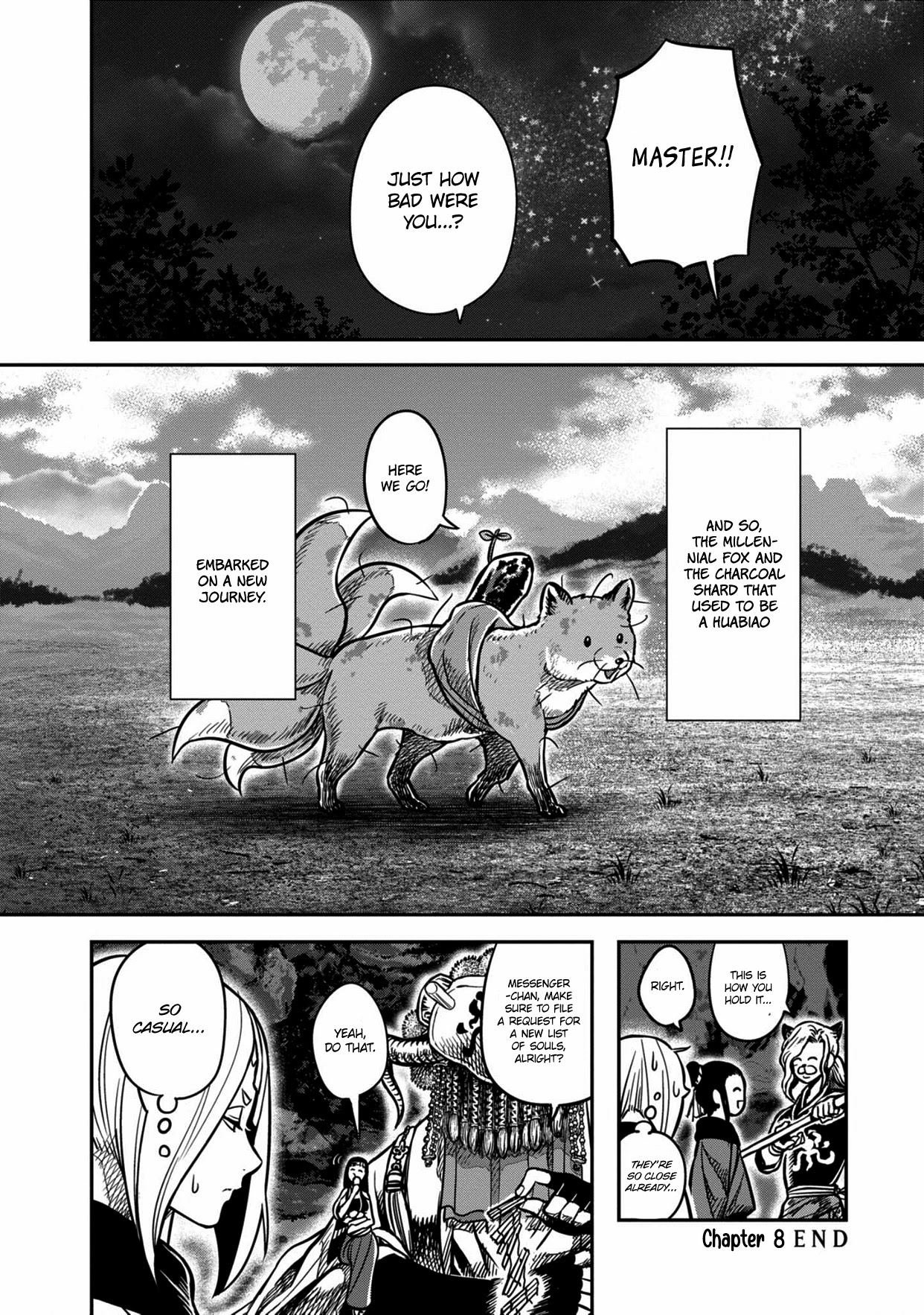 Sennen Kitsune Chapter 8 page 40 - Chapter 8: Chaos, Inquiring the Fox