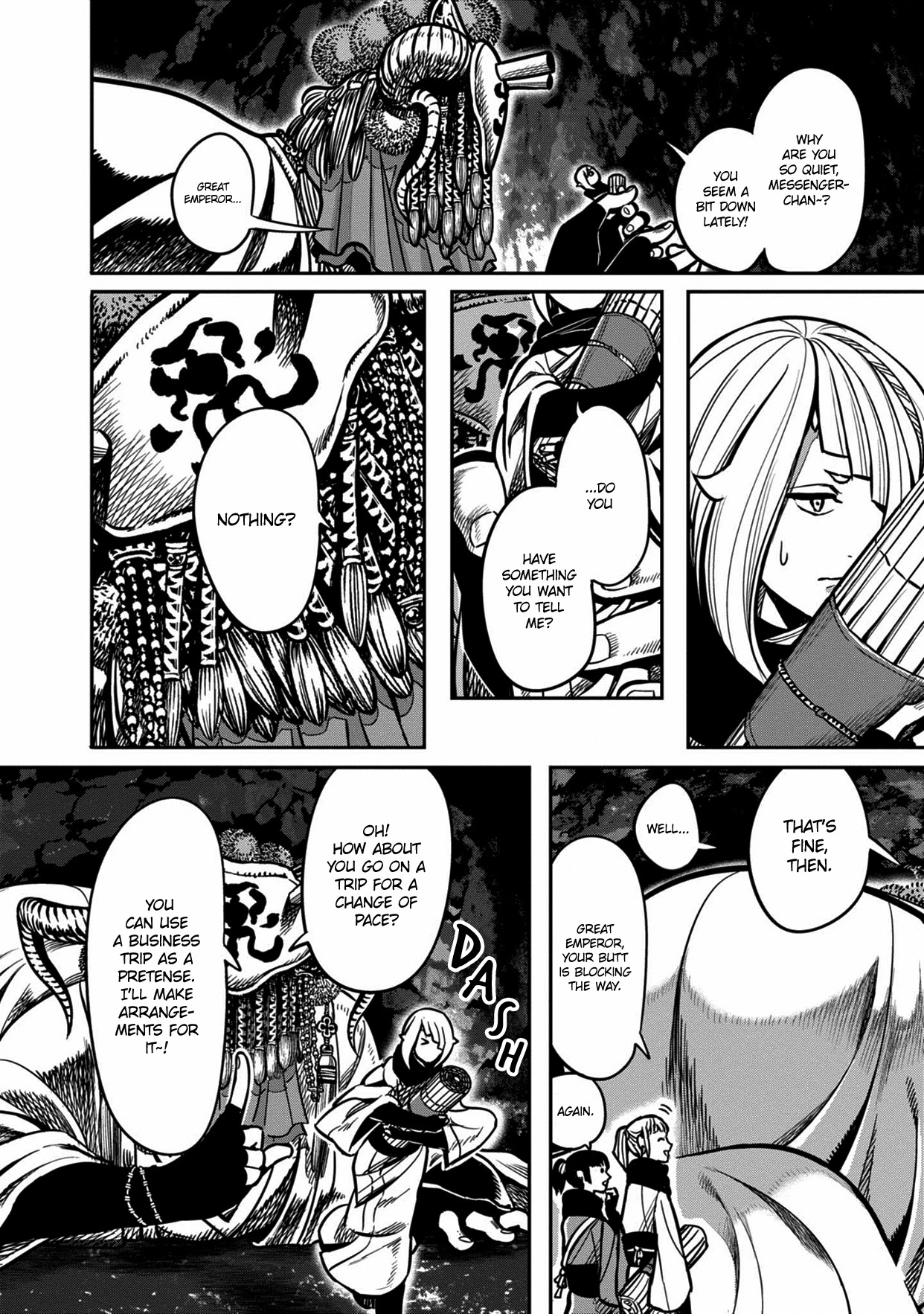 Sennen Kitsune Chapter 8 page 8 - Chapter 8: Chaos, Inquiring the Fox