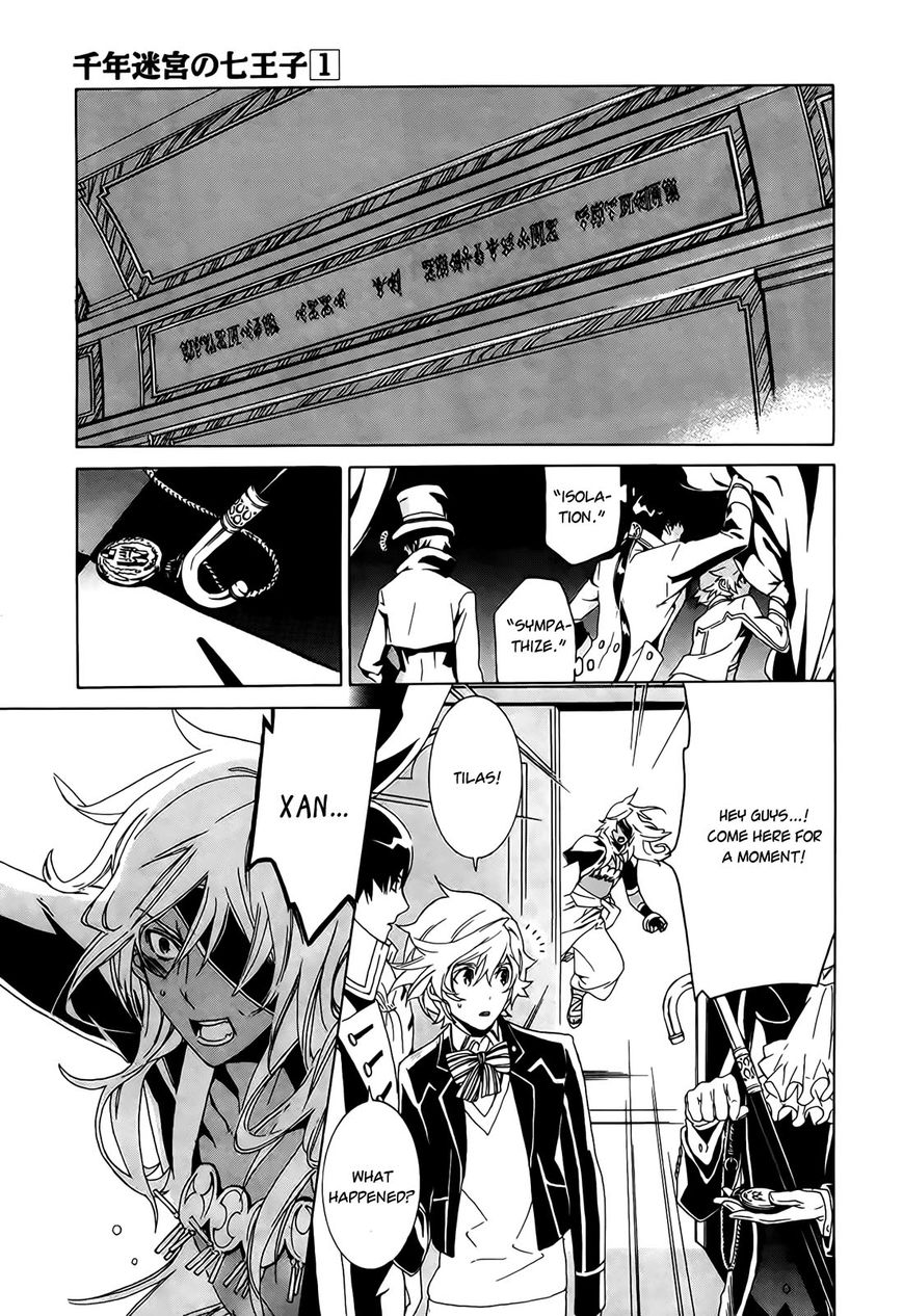 Sennen Meikyuu no Nana Ouji Chapter 1 page 56 - Chapter 1 : Act 1