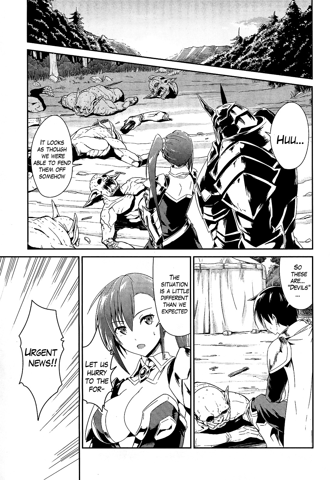 Sennen Sensou Aigis - Eiyuu no Kizuna Chapter 1 page 34 - Chapter 1